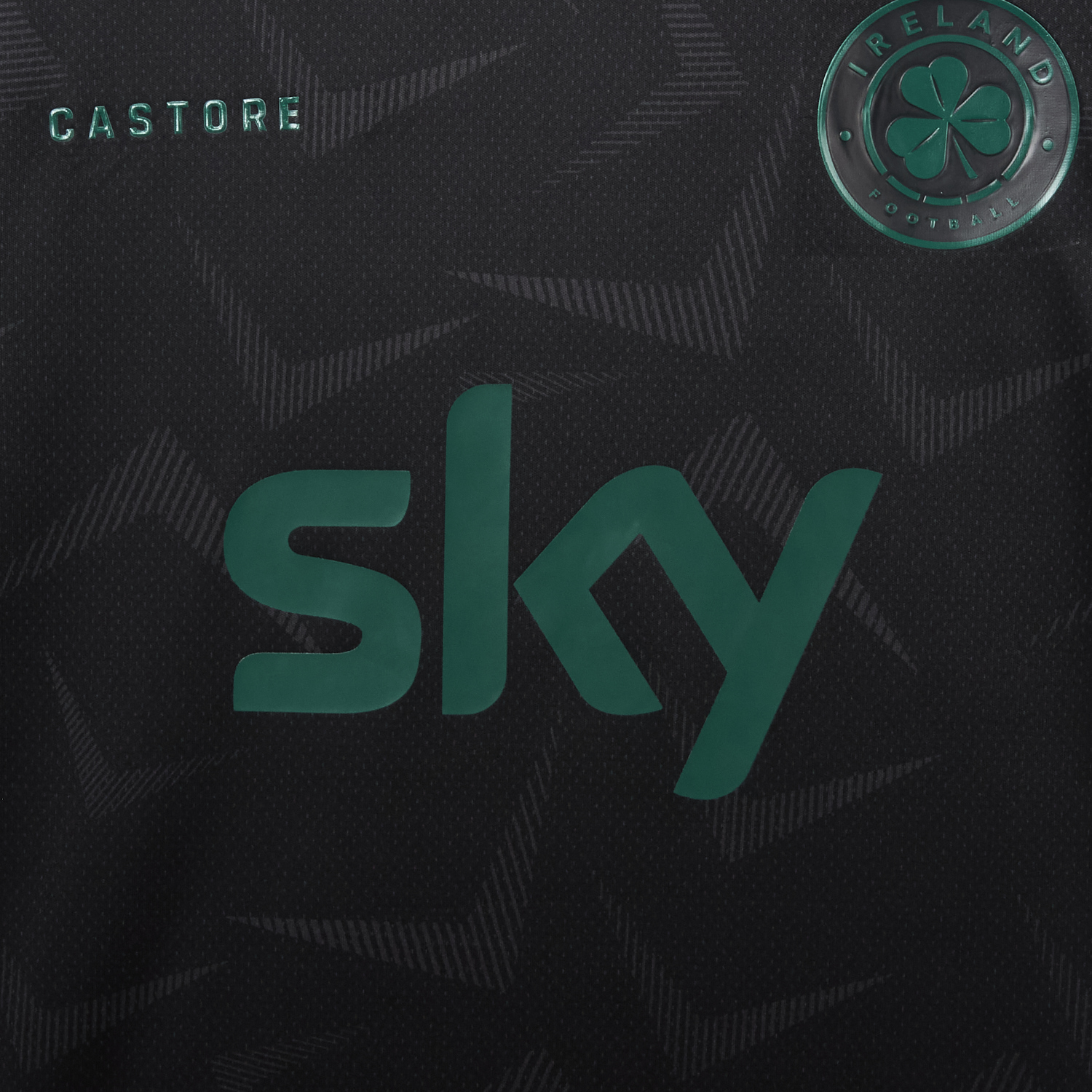 AlphaJersey-Ireland 2026 Stealth Black Special Jersey - Fans Version