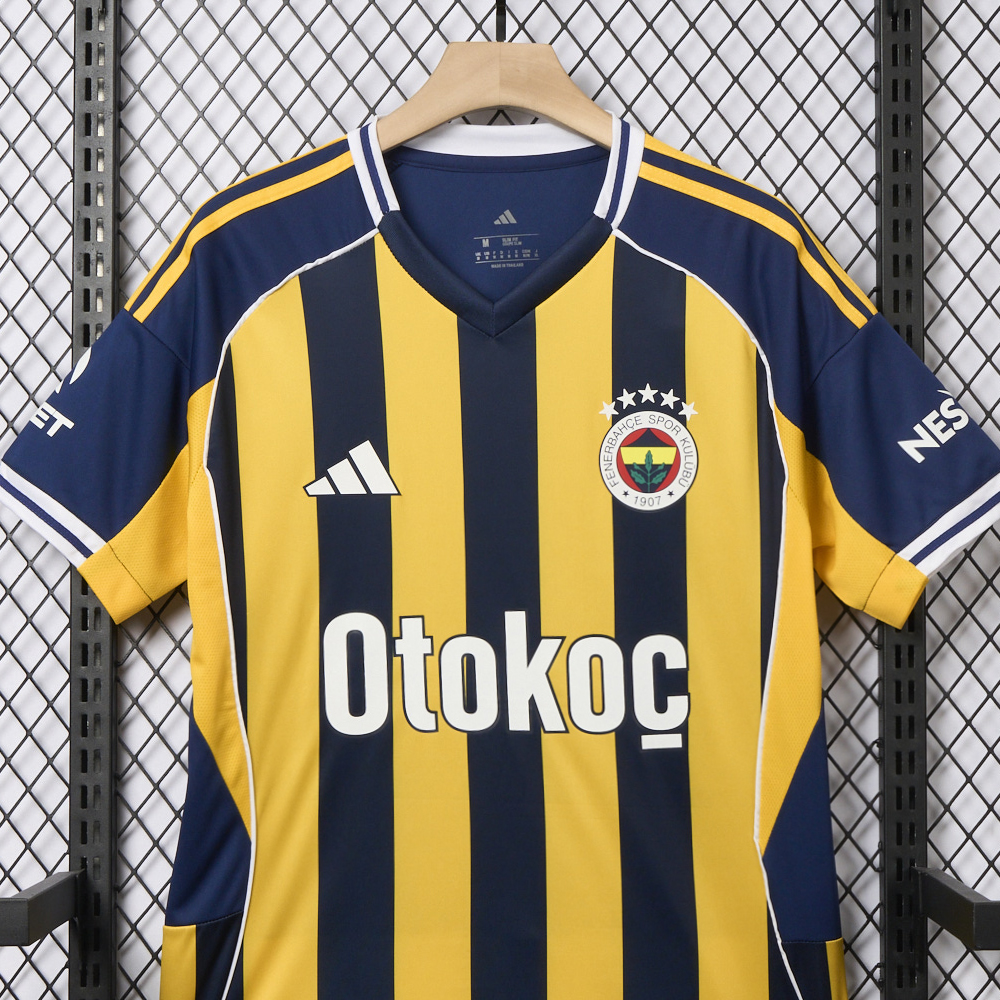 AlphaJersey-Fenerbahce 25-26 Home Jersey - Fans Version