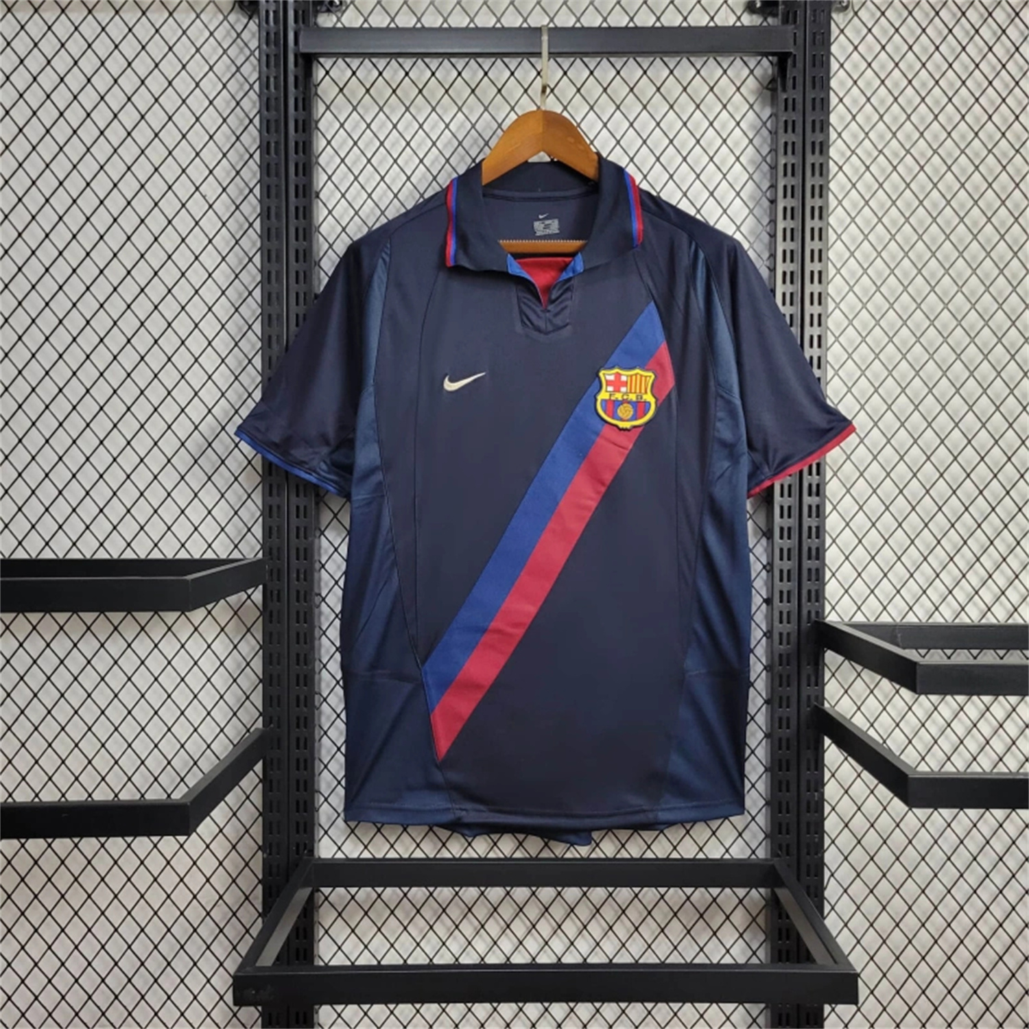 AlphaJersey-Retro Barcelona 02-03 Away Jersey