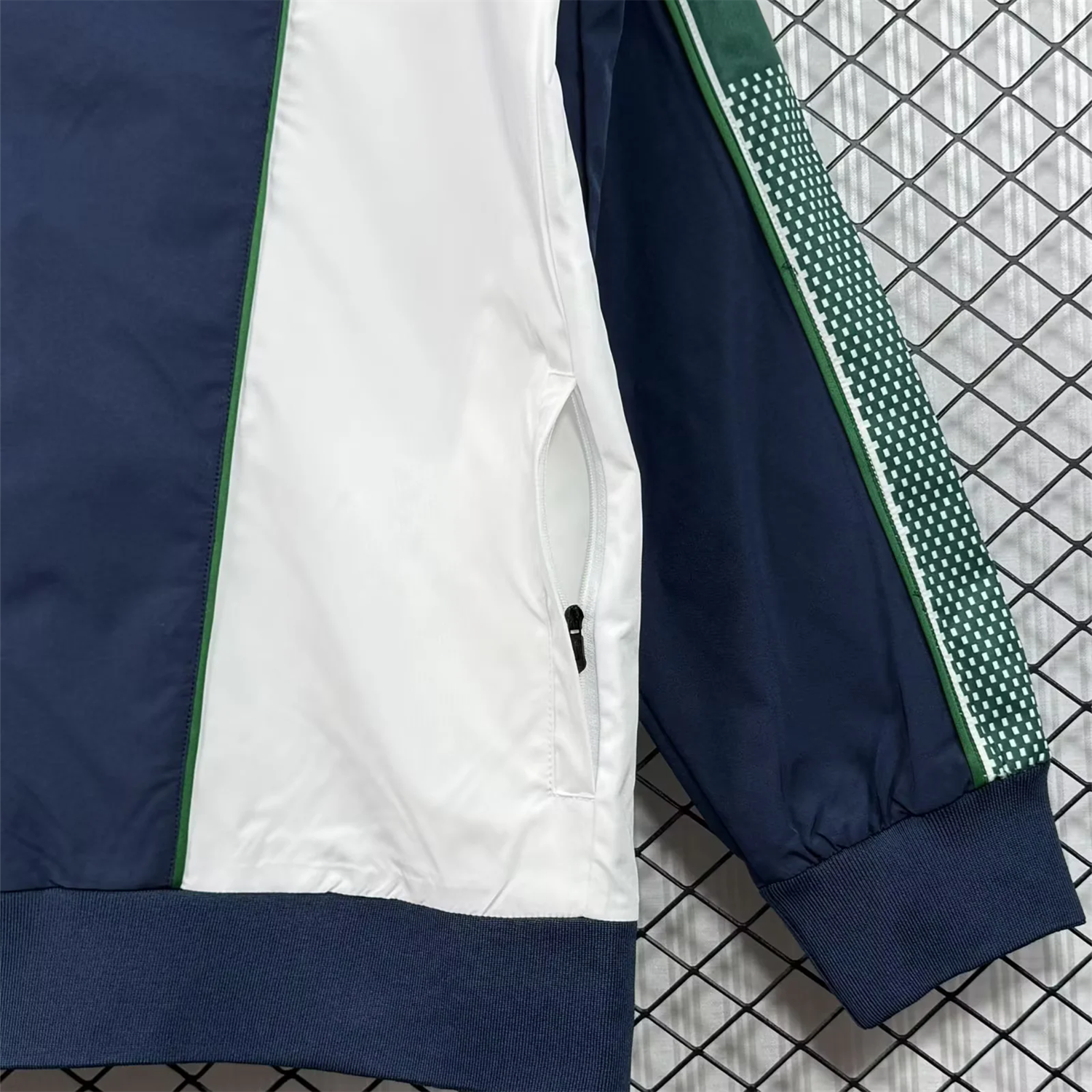 AlphaJersey-Retro Real Betis 1997-98 Deep Blue And White Windbreaker