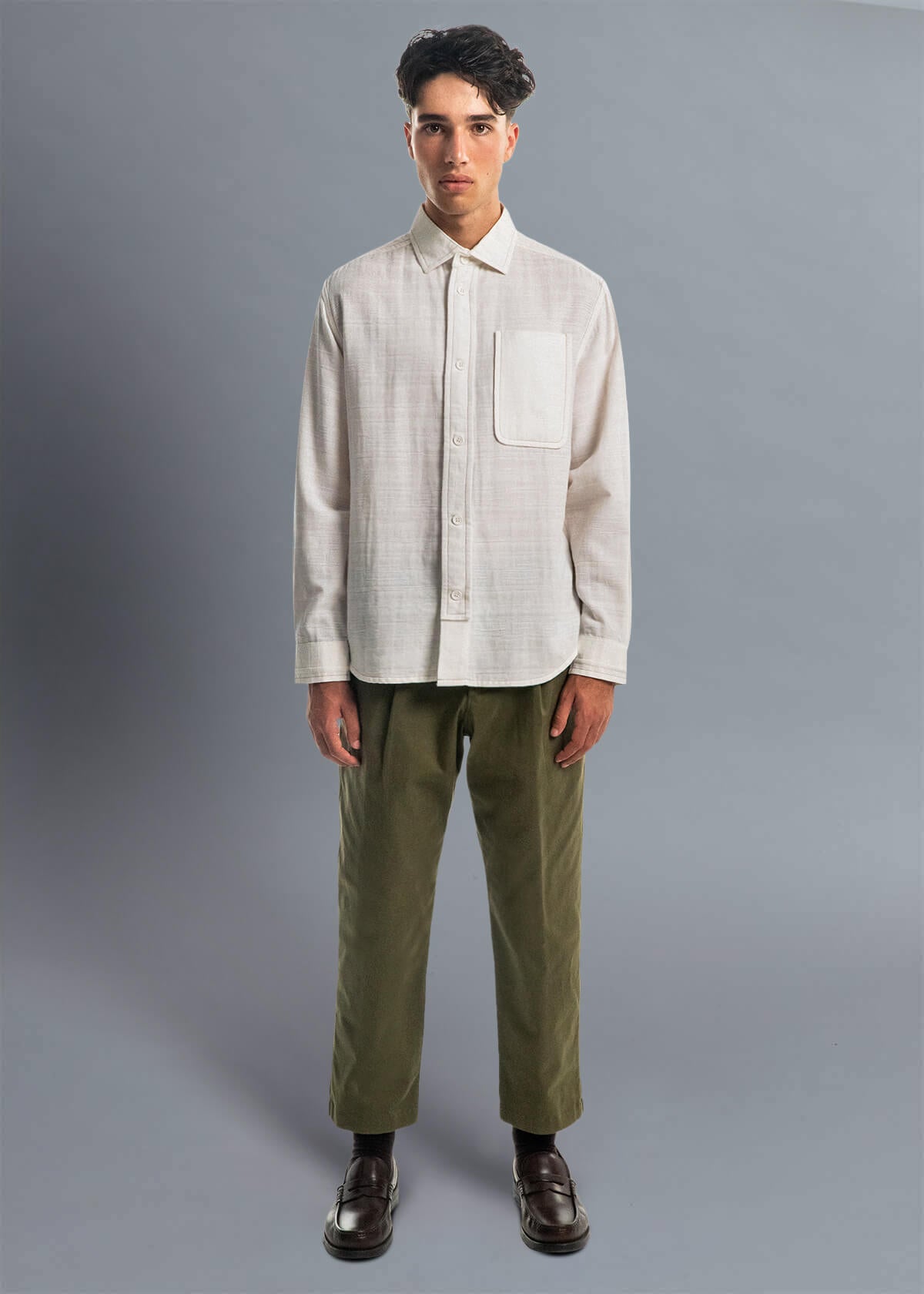 Double Pawn White | Modern Menswear by yycbvcnbmmnbm