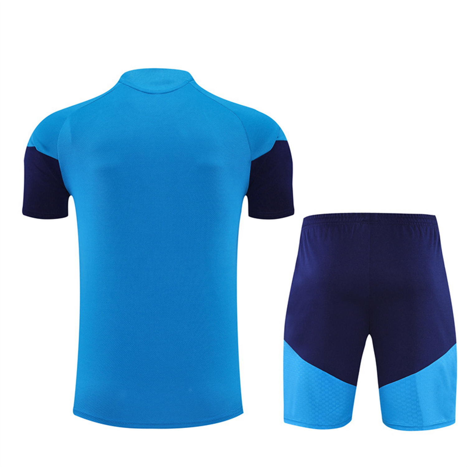 AlphaJersey-Spain 2026 Short-Sleeve Training Set - Lake Blue Top & Shorts