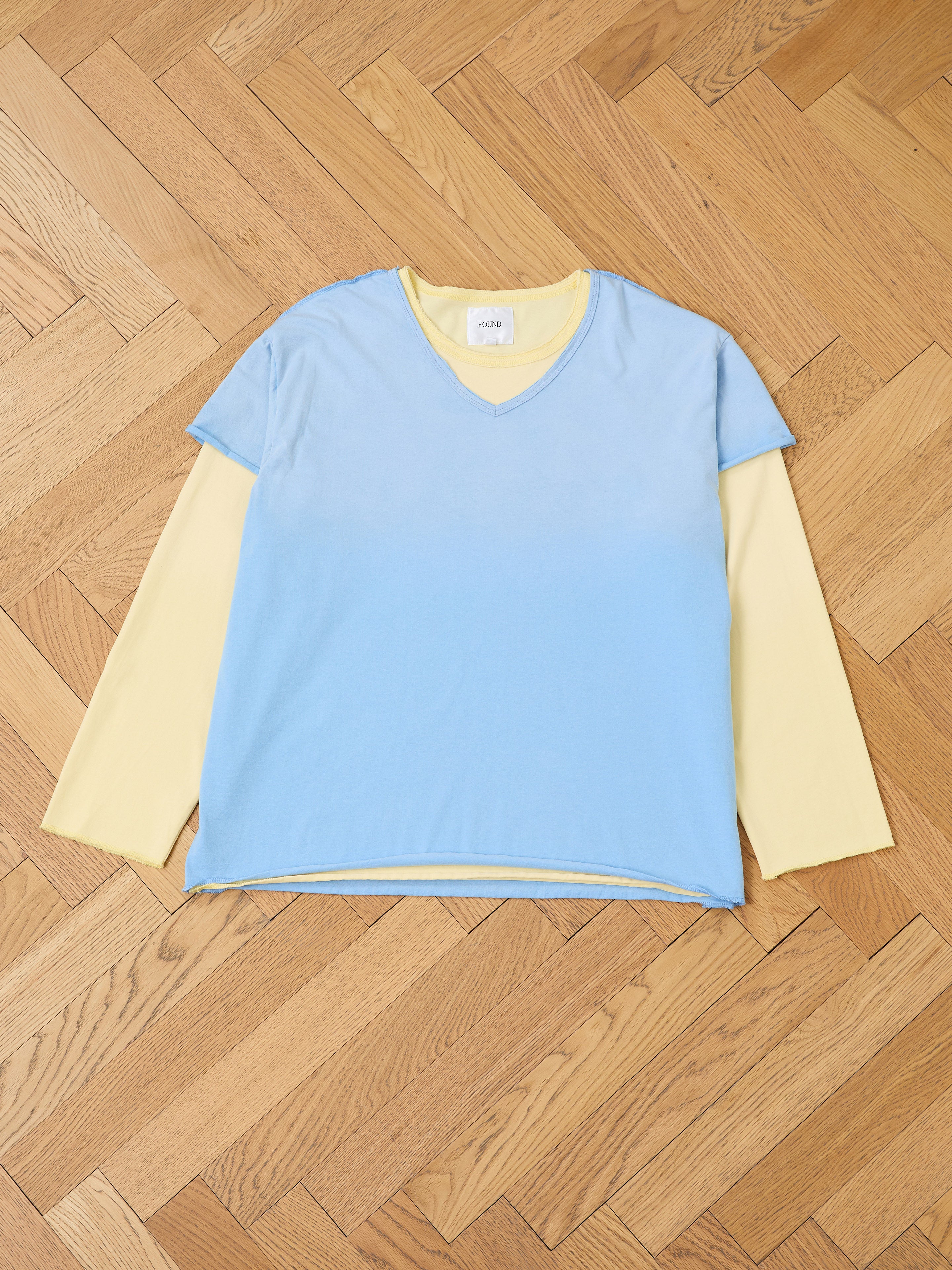 Double Layer LS Tee | Modern Menswear by yycbvcnbmmnbm