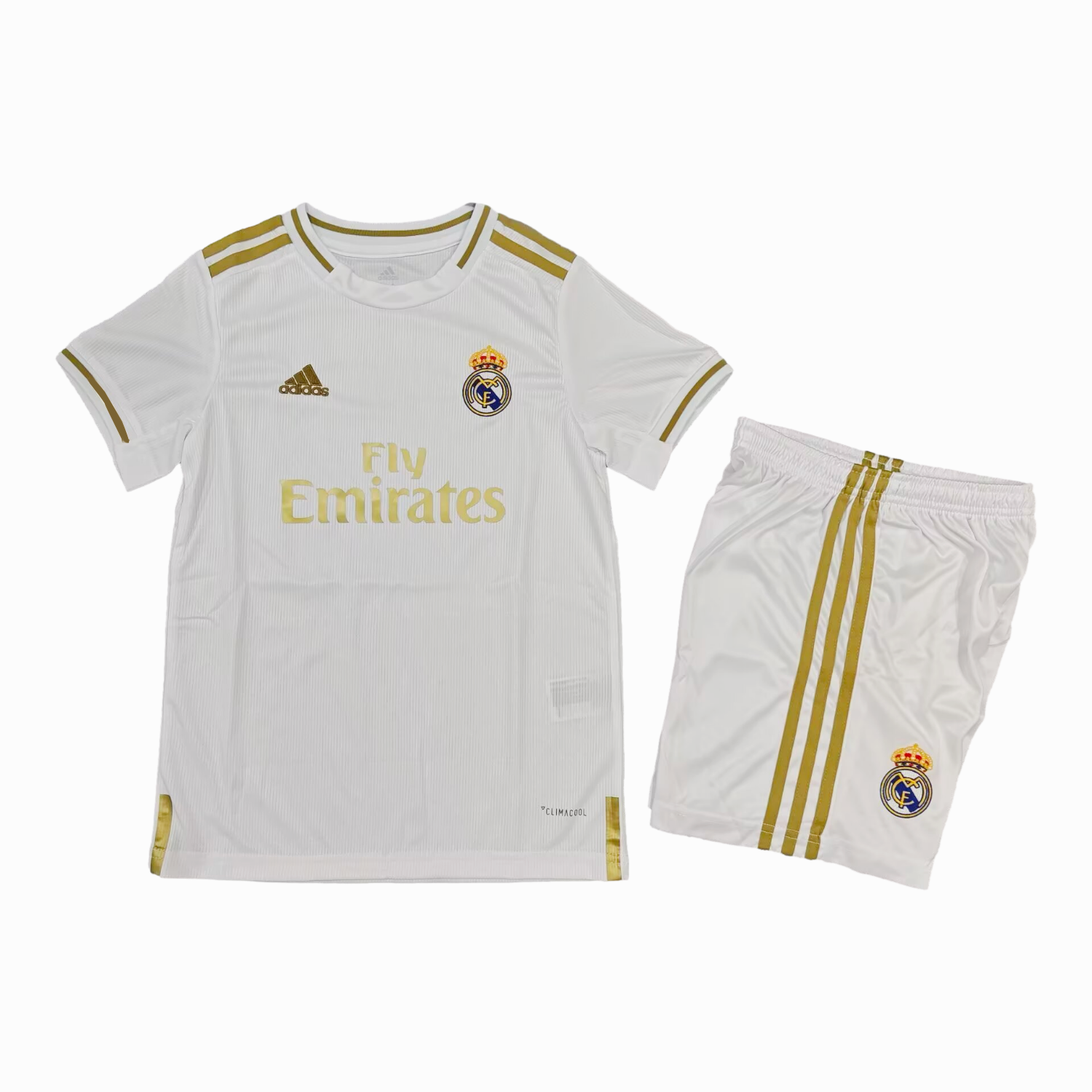AlphaJersey-Retro Real Madrid 2019-20 Home Kids Kit