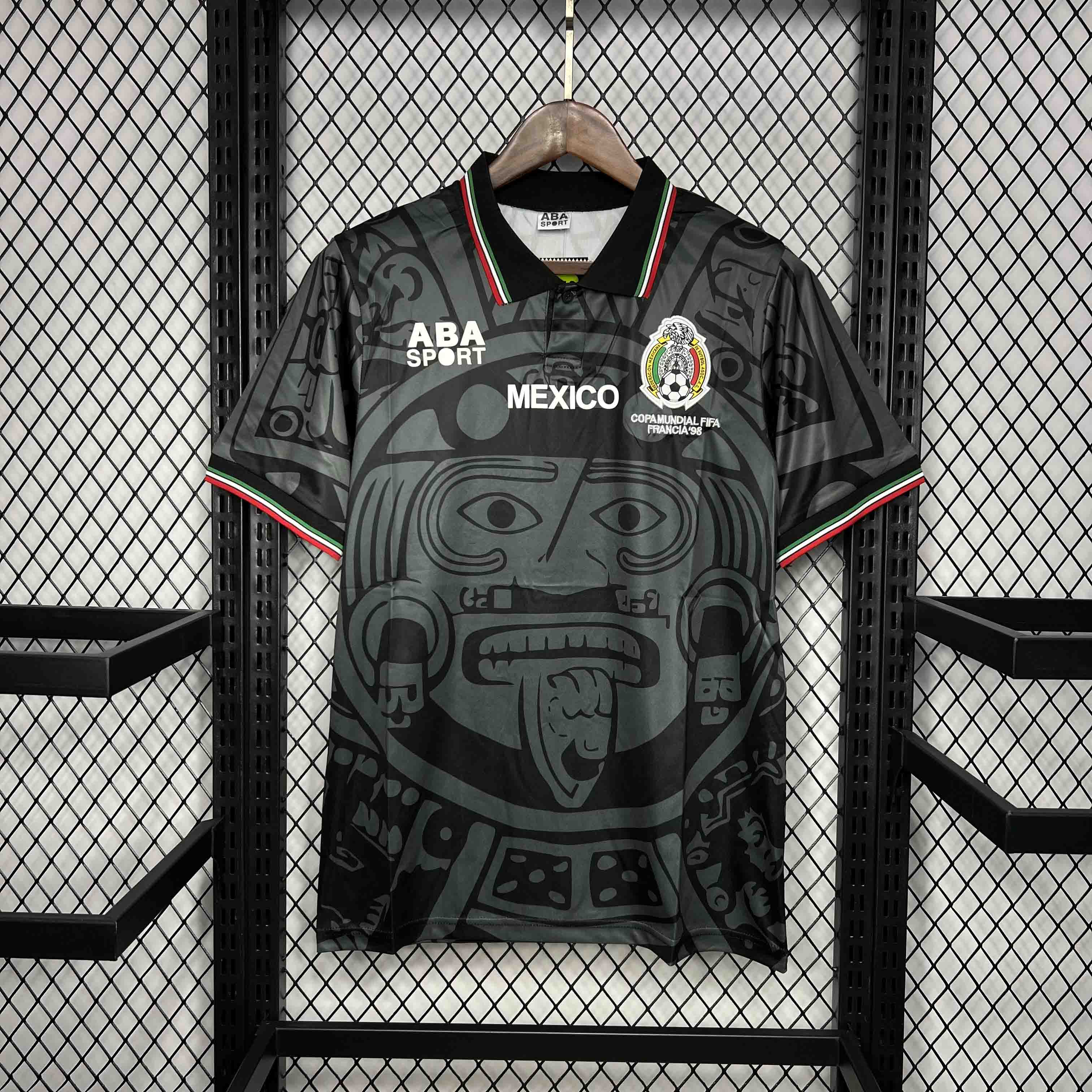 AlphaJersey-Retro Mexico 1998 Third Jersey