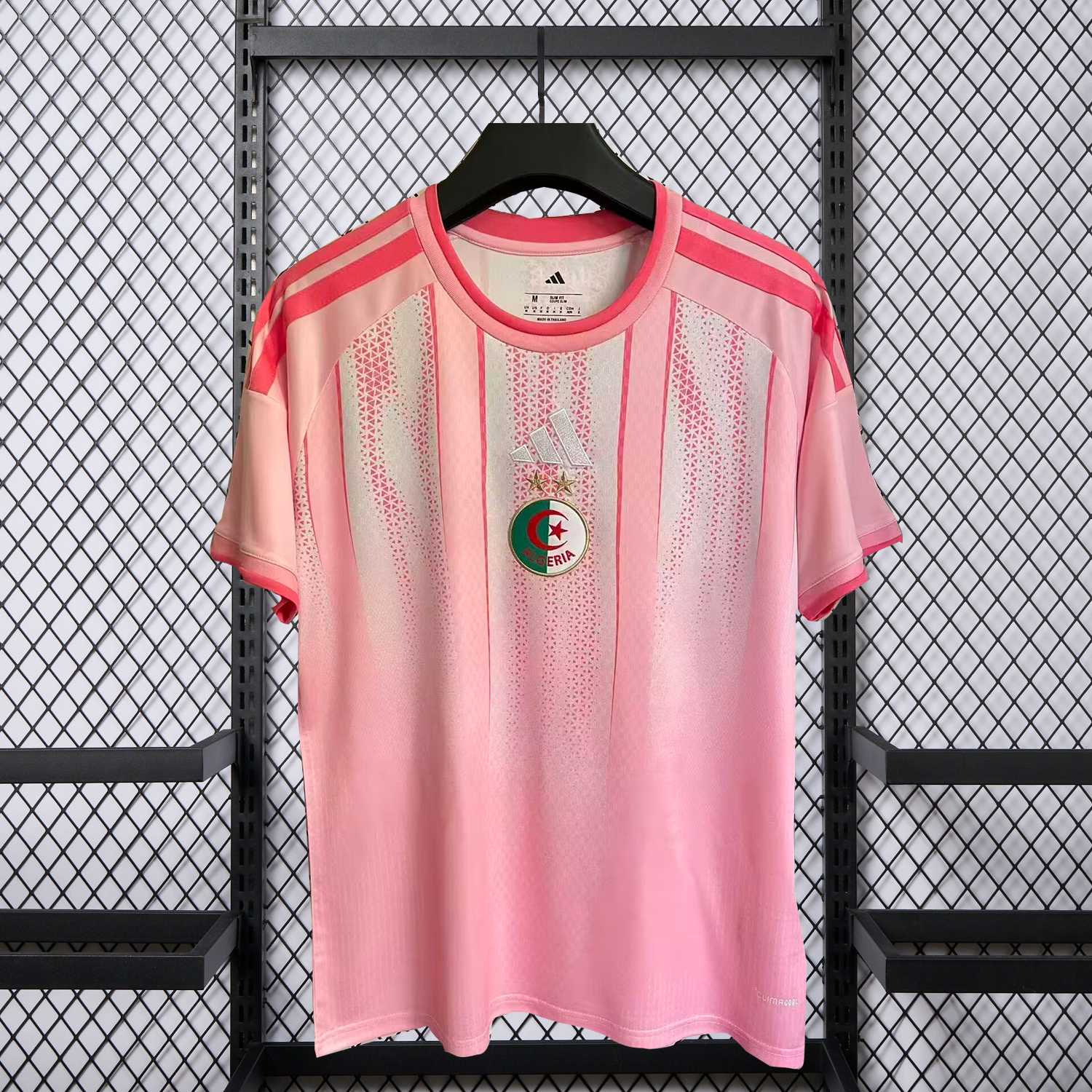 AlphaJersey-Algeria 2026 Training Pink Jersey - Fans Version