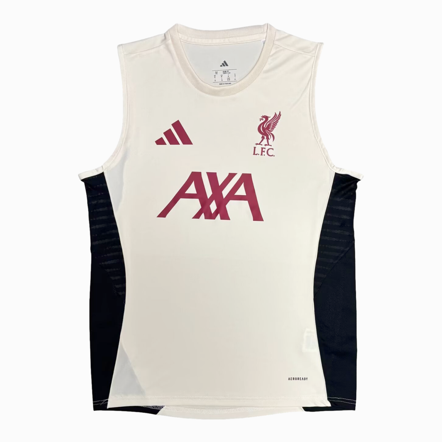 AlphaJersey-Liver.pool 25-26 White Training Vest - Fans Version