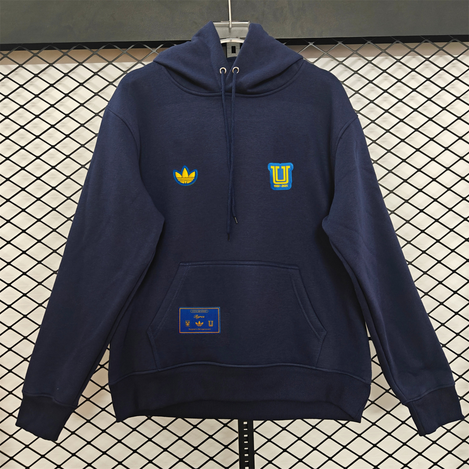 AlphaJersey-Tigres UANL 25-26 Originals Terrace Icon Unisex Pullover Hoodie