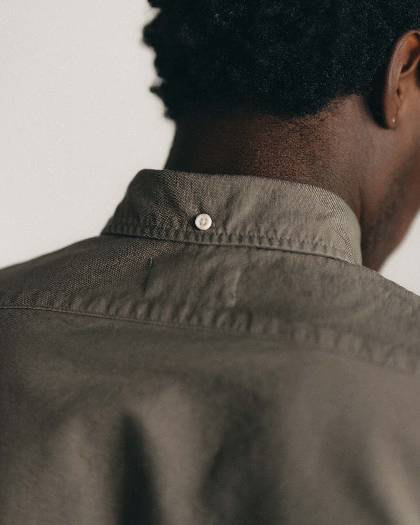 The Jack in Smoked Olive Oxford | Modern Menswear by yycbvcnbmmnbm