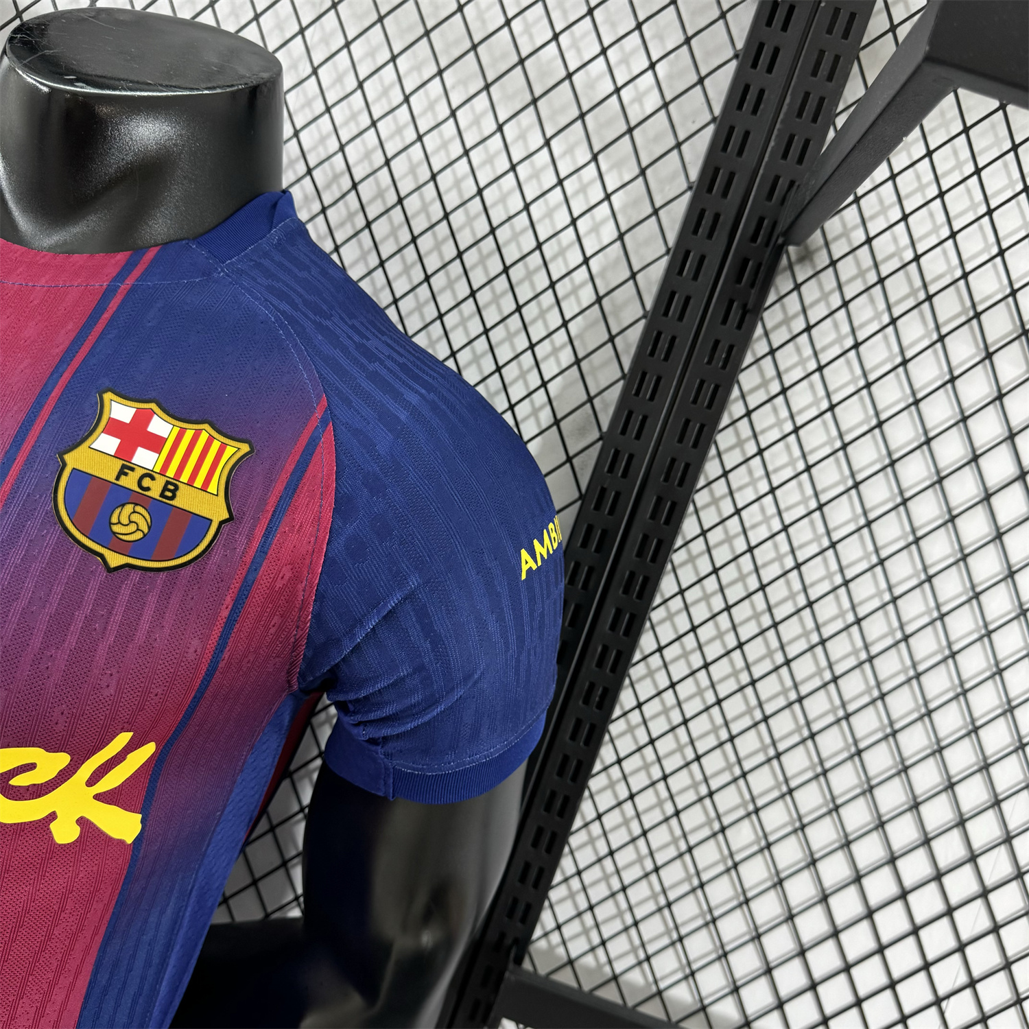 AlphaJersey-Barcelona x Travis Scott 25-26 Home Special Edition Jersey - Player Version