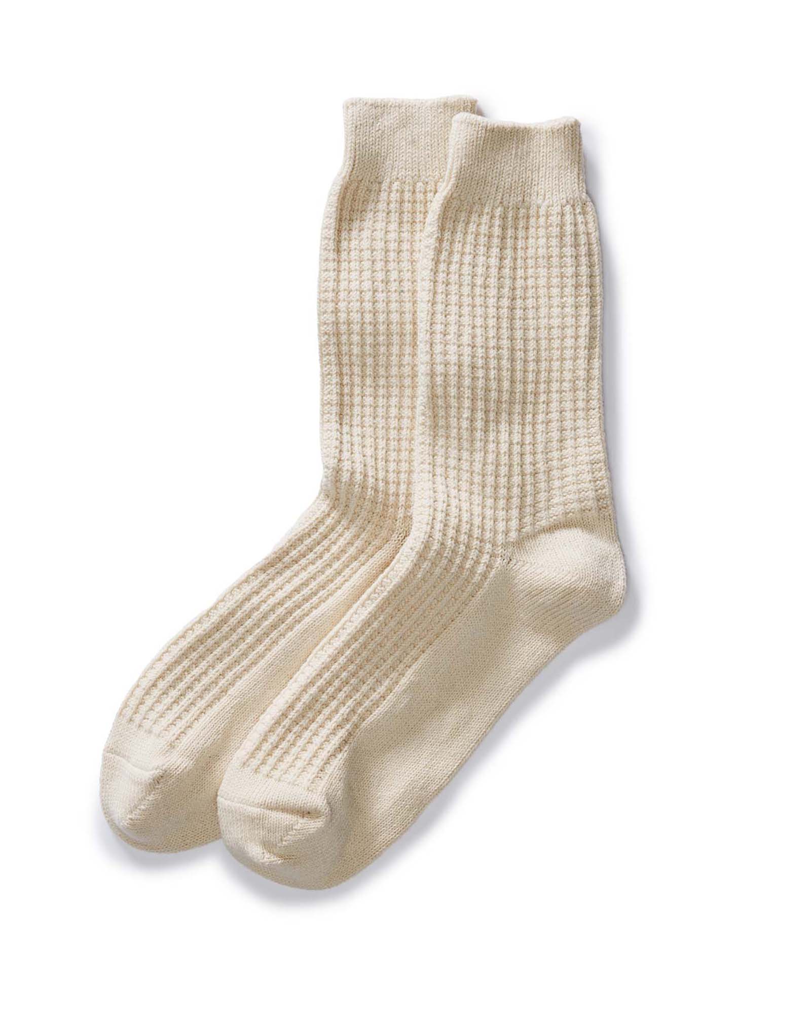 The Waffle Sock in Natural | Modern Menswear by yycbvcnbmmnbm