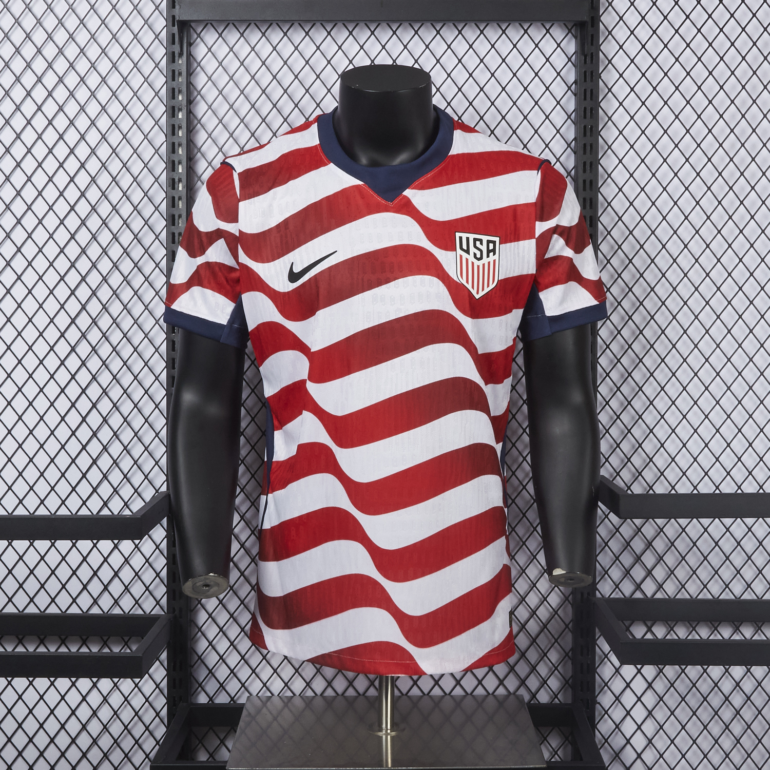 AlphaJersey-【Back Blank】United States USA 2026 Home Jersey - Player Version