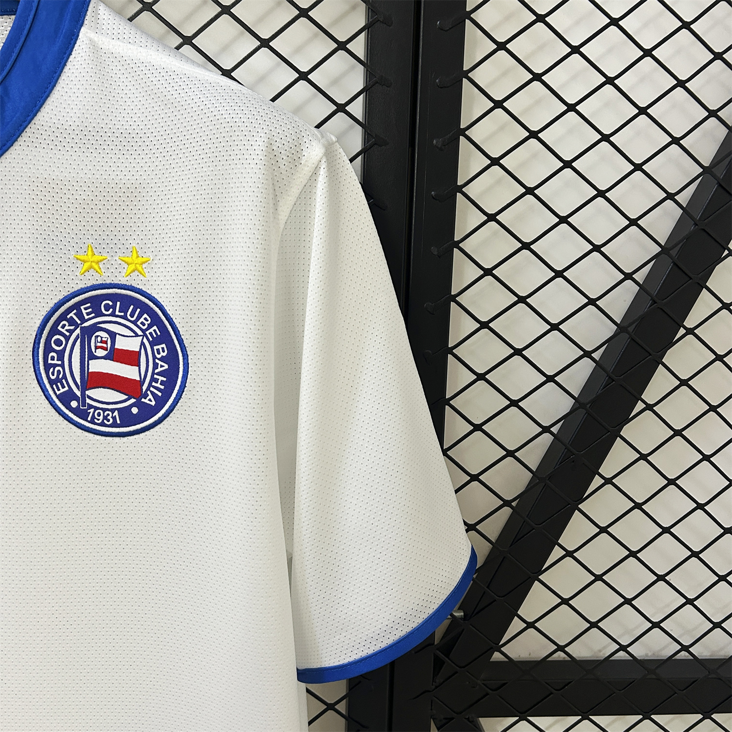 AlphaJersey-Retro Bahia 2013-14 Home Unsponsored Jersey