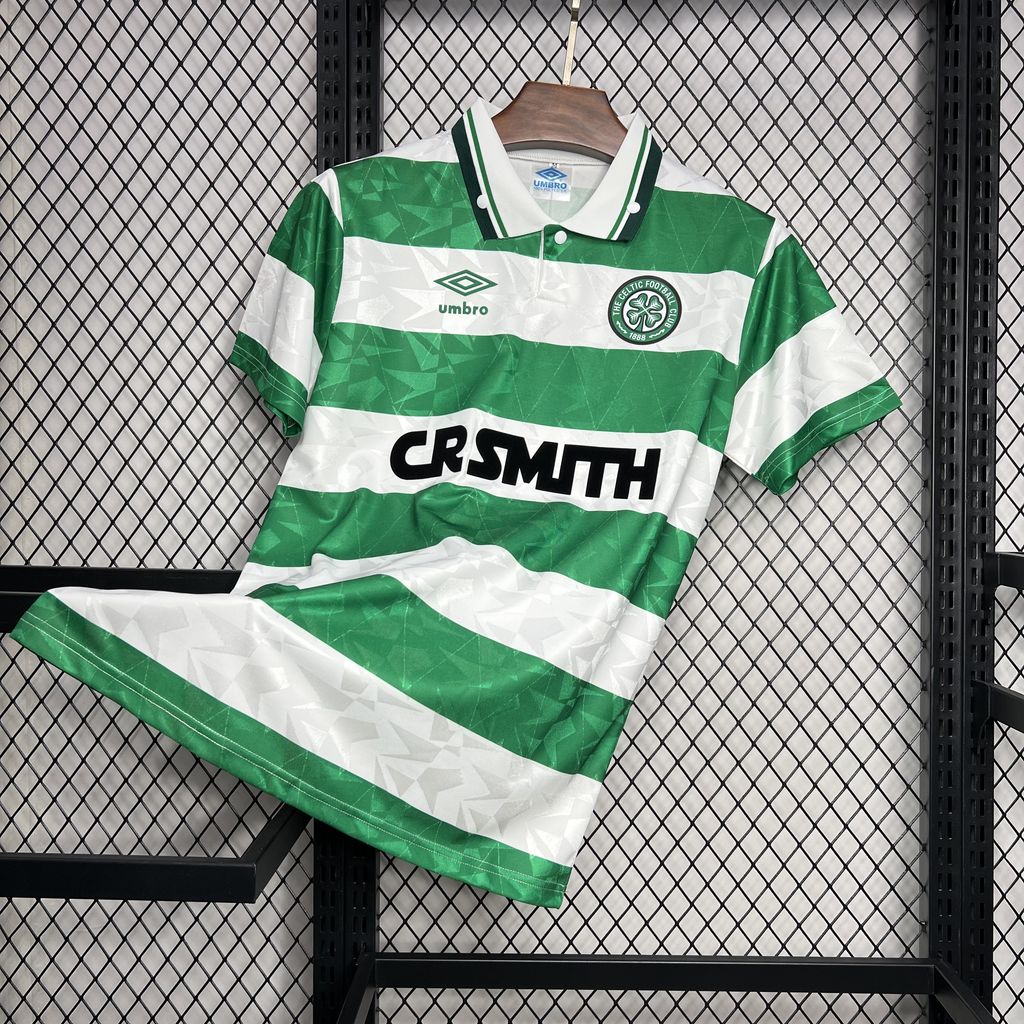 AlphaJersey-Retro Celtic 1989-91 Home Stadium Jersey