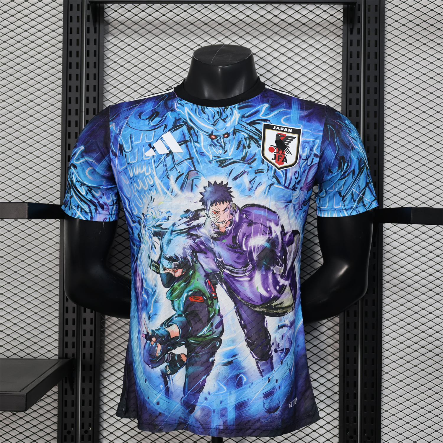 AlphaJersey-Japan 25-26 Kakashi and Obito Blue Special Jersey - Player Version