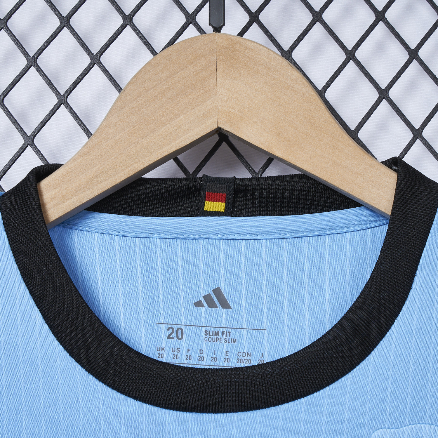 AlphaJersey-Germany 2025 125-Year Anniversary Blue Goalkeeper Kids Kit