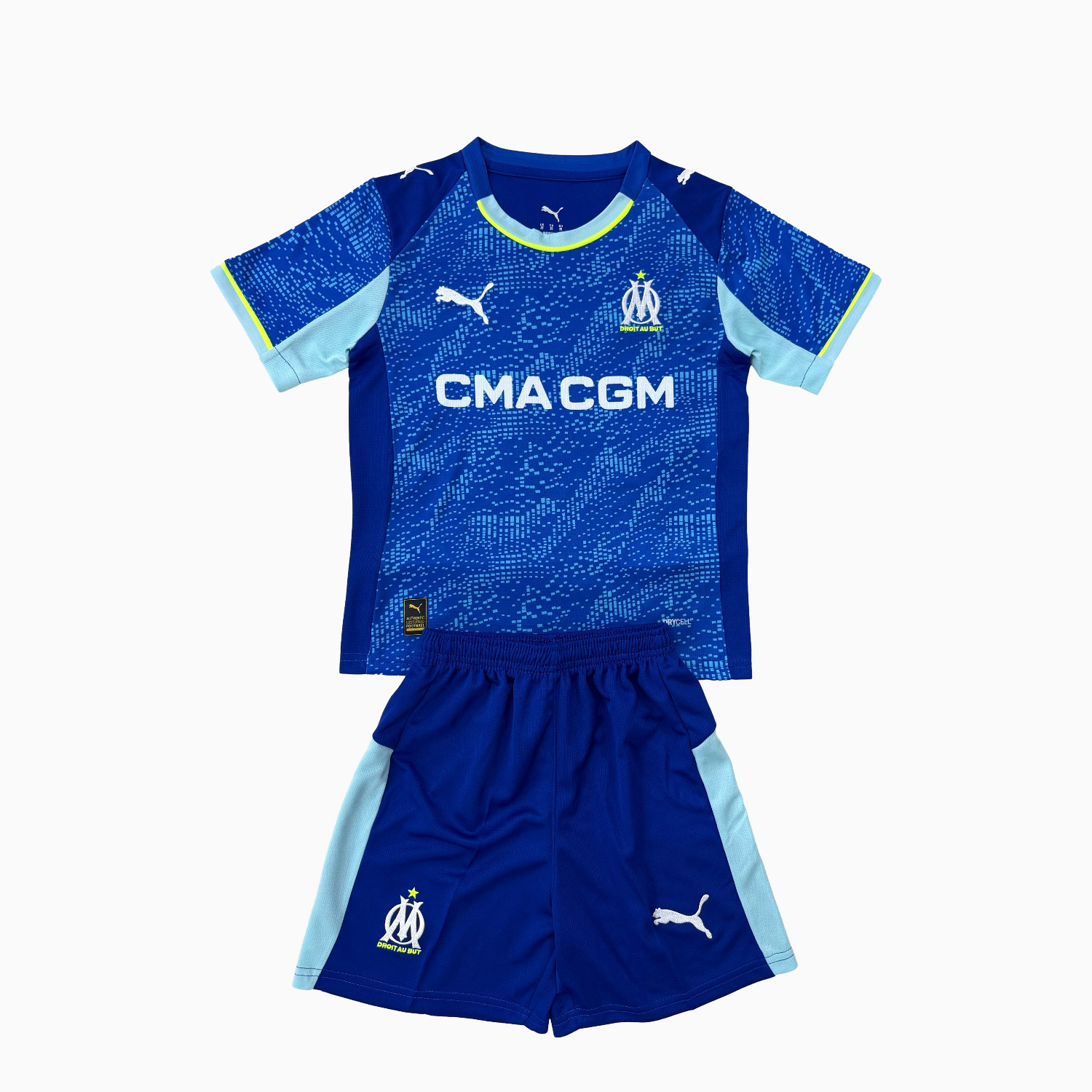 AlphaJersey-Marseille 25-26 Third Men's Adult Jersey Set - Fans Version