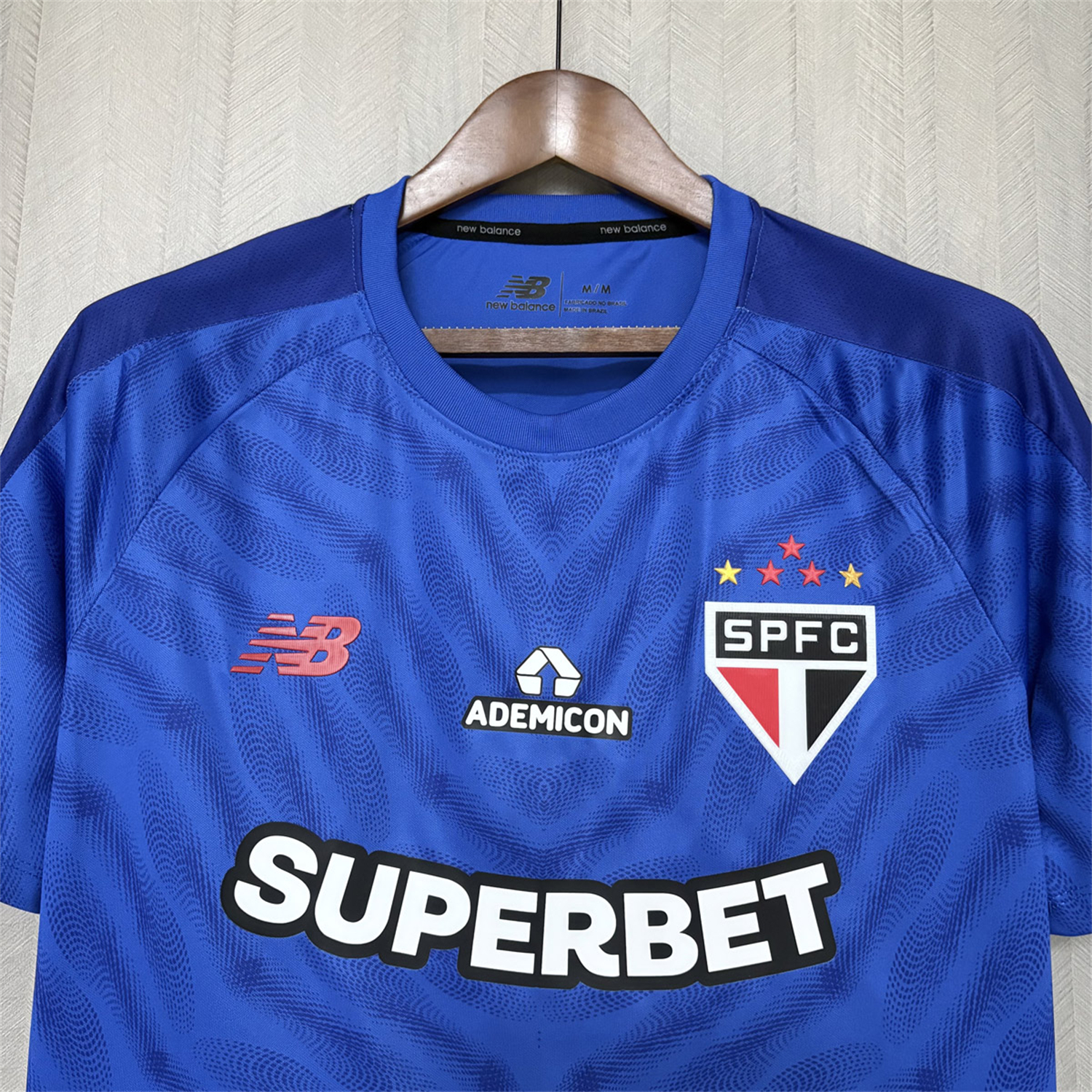 AJ-AlphaJersey-Sao Paulo 26-27 Blue Goalkeeper Jersey - Fans Version
