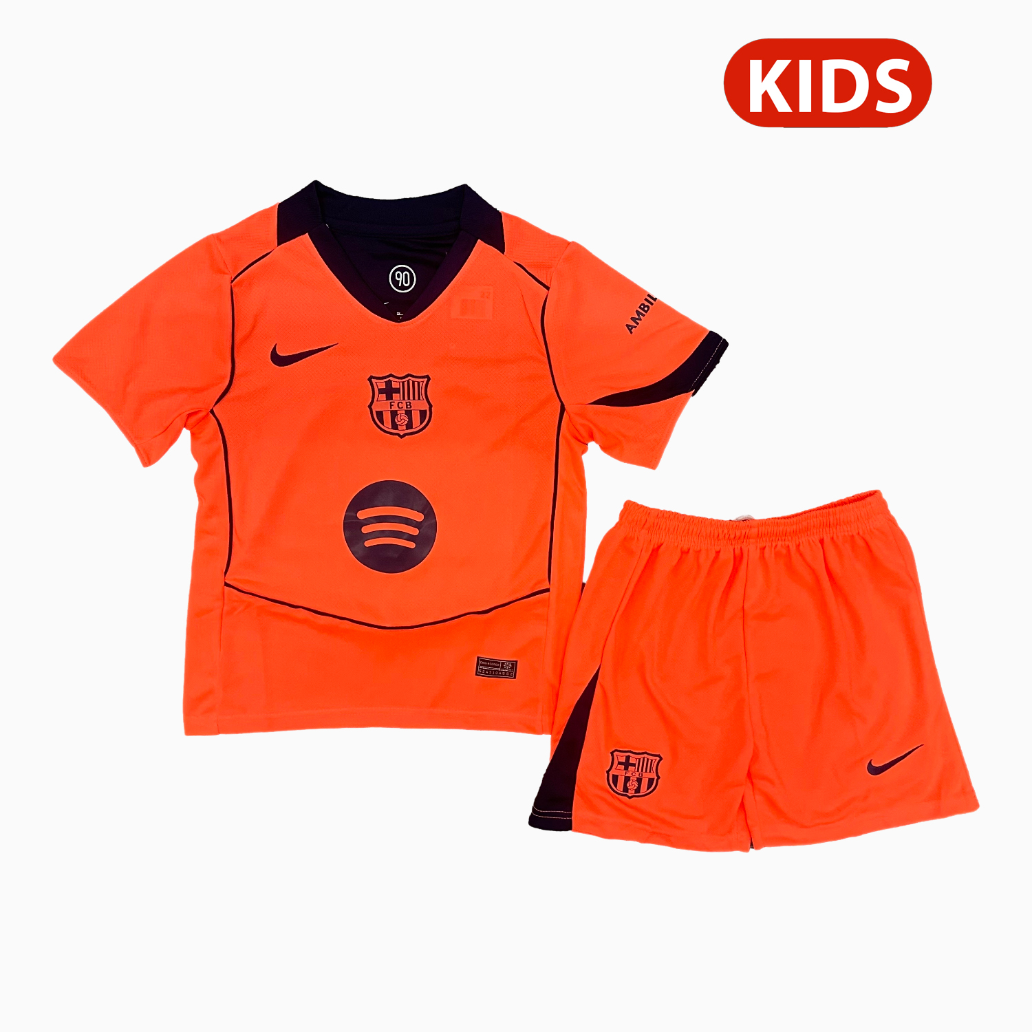 AlphaJersey-Barcelona 25-26 Third Kids Kit