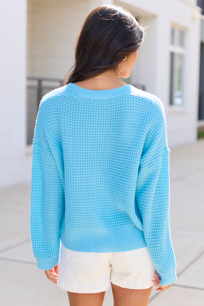 Daphne Blue Cardigan | Elegant Women's Fashion by coolavocek