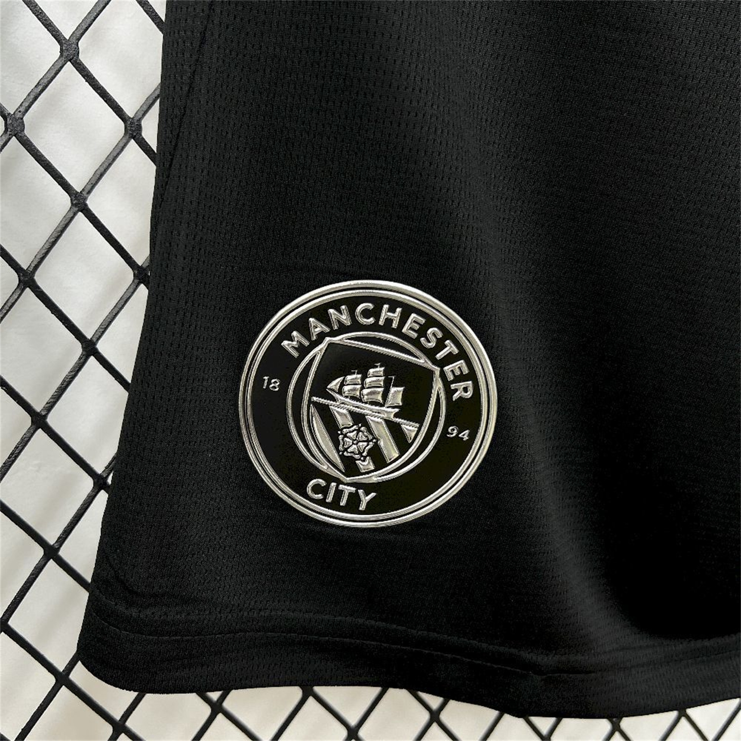 AlphaJersey-Manchester City 25-26 Away Black Shorts - Fans Version