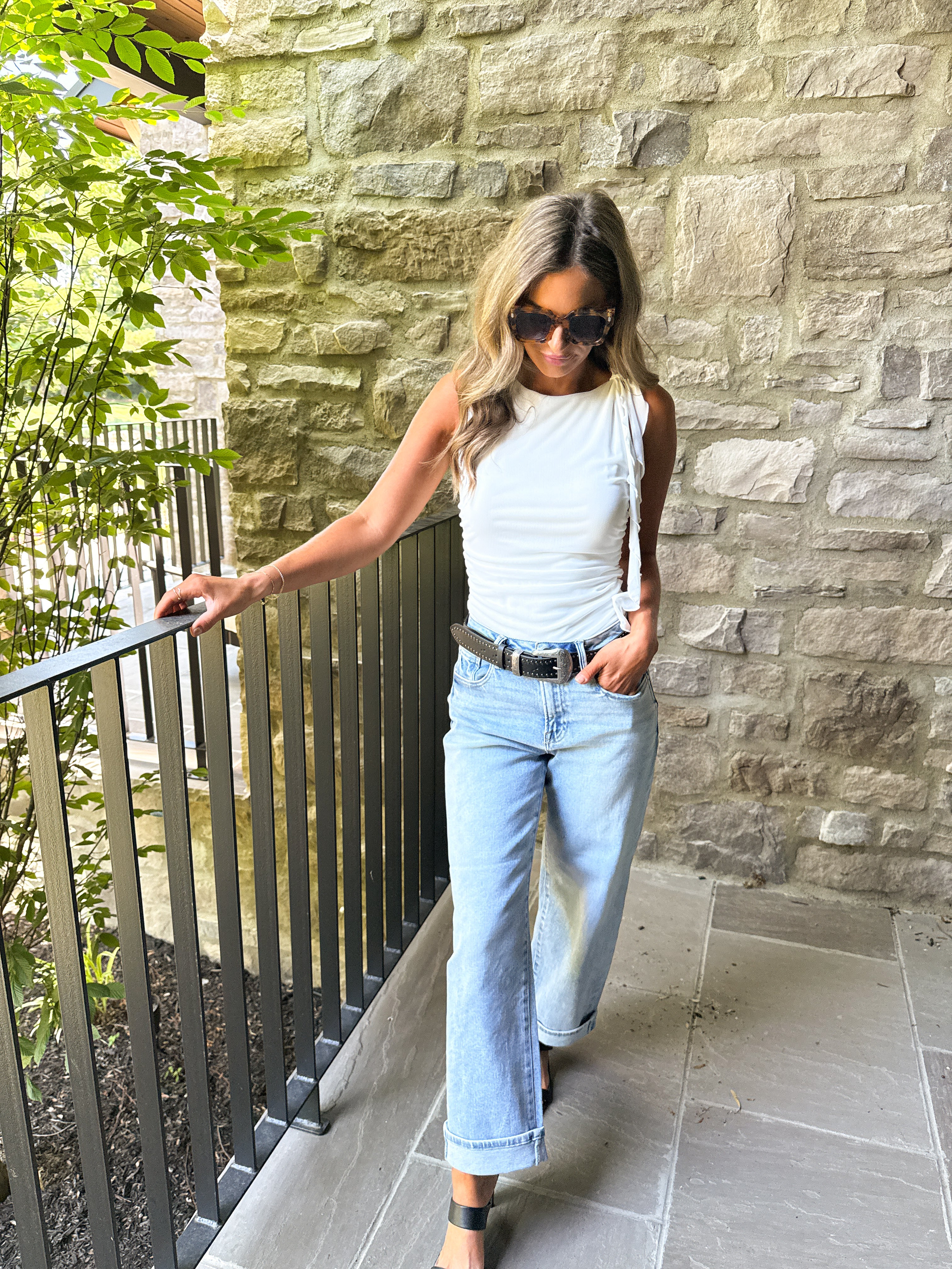 Ivory Mesh Ruched Top | Elegant Women's Fashion by coolavocek