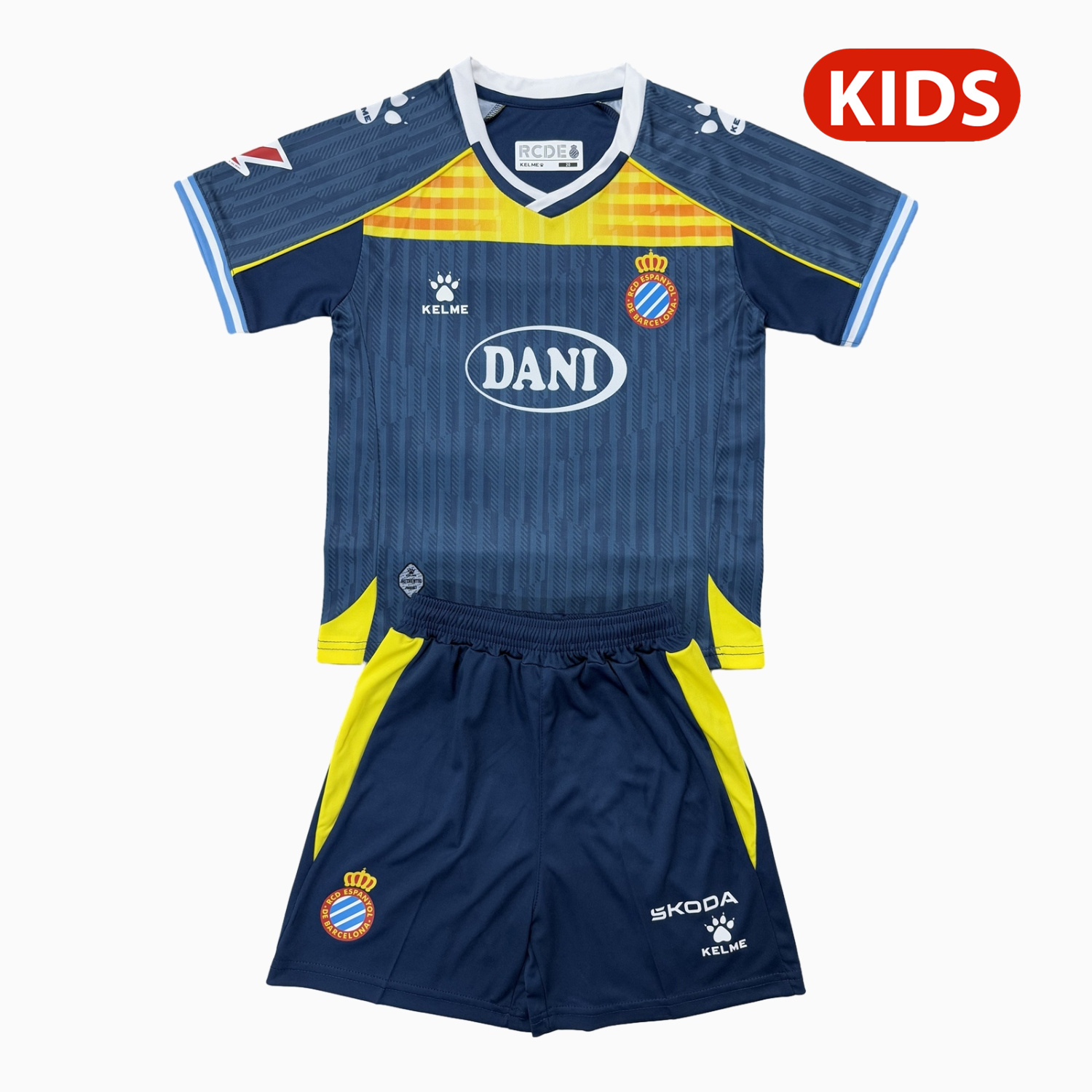 AlphaJersey-RCD Espanyol 25-26 Third Kids Kit