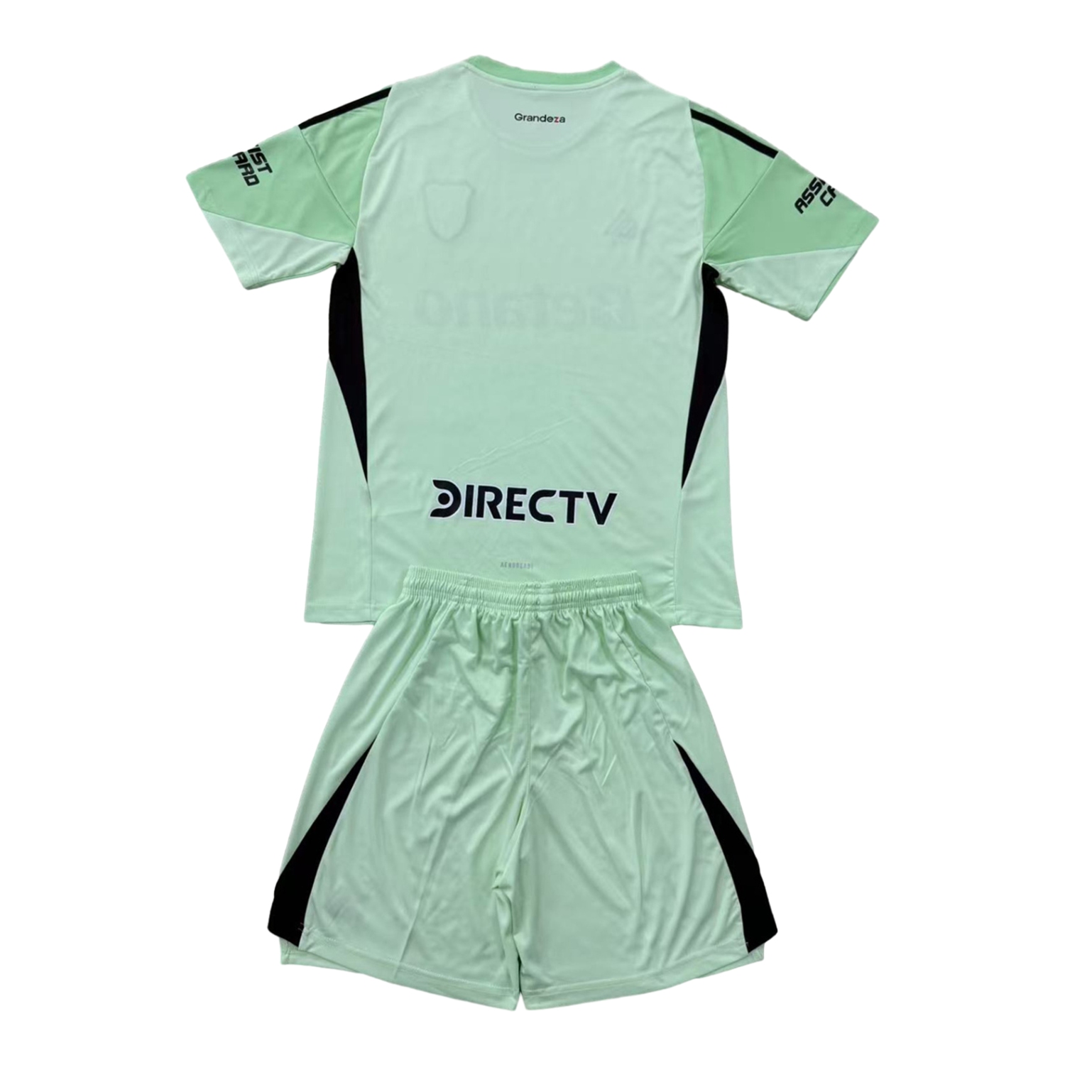 AlphaJersey-River Plate 25-26 Green Goalkeeper Men's Adult Jersey Set - Fans Version