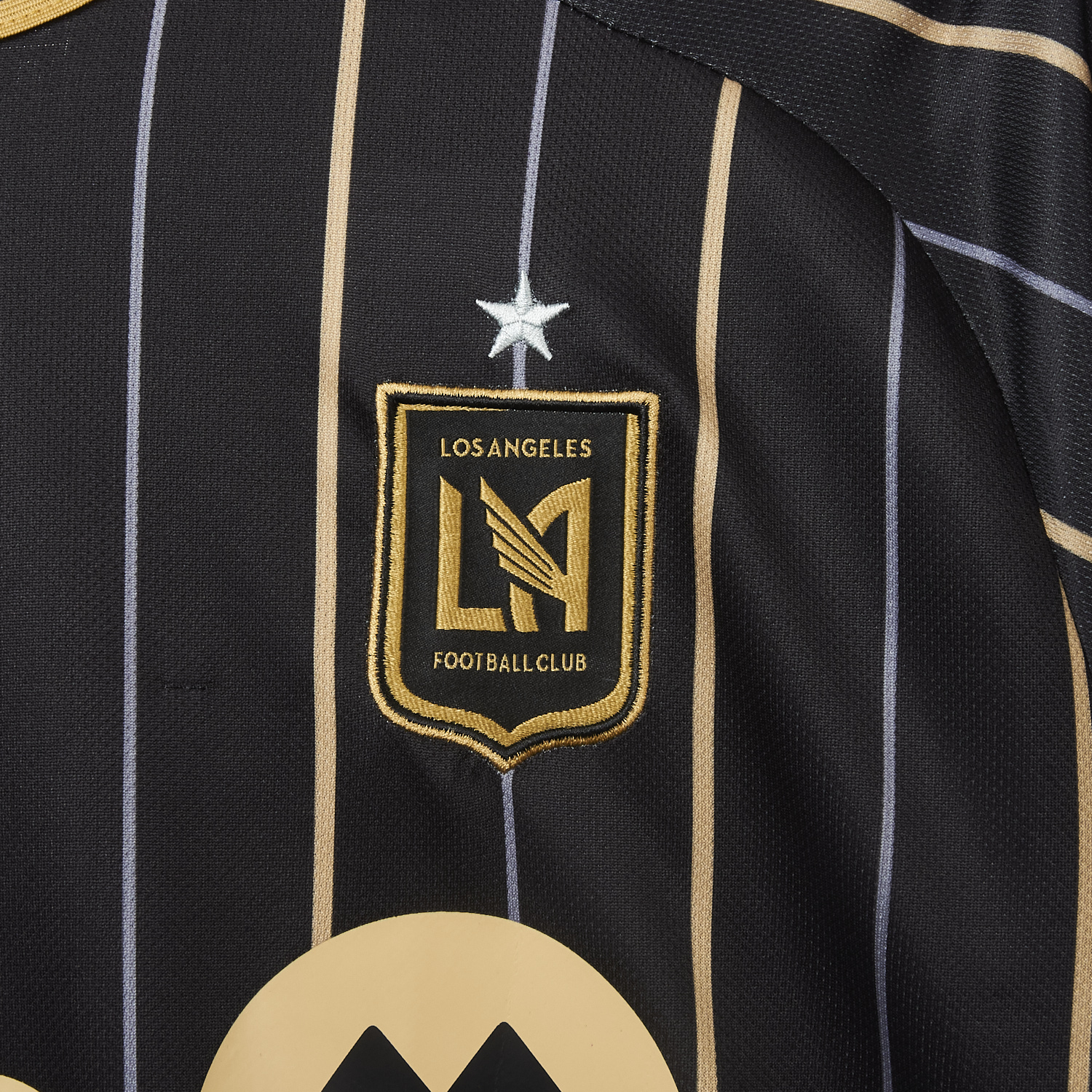 AlphaJersey-Los Angeles FC 25-26 Home Black Jersey - Fans Version