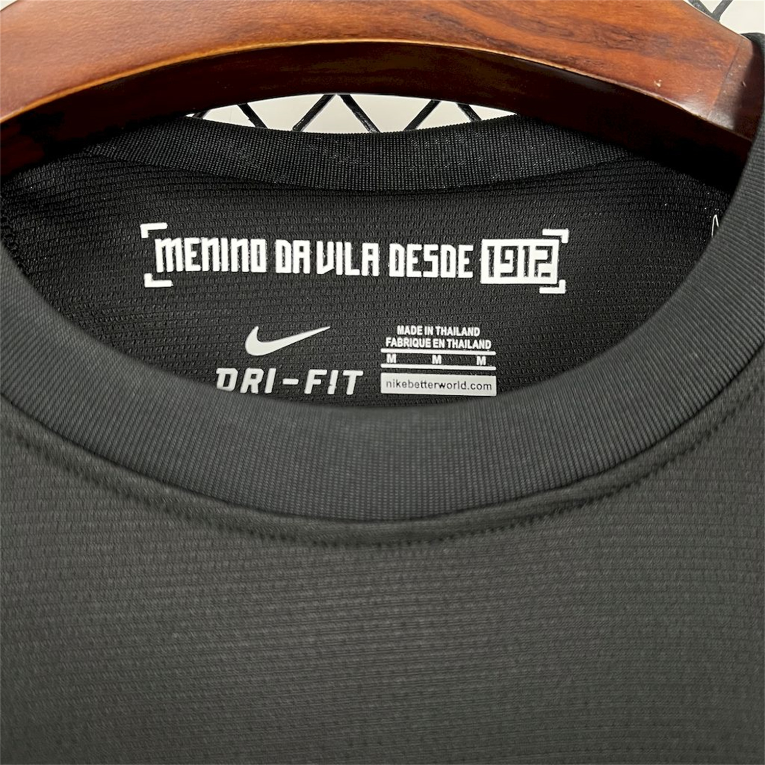 AlphaJersey-Retro Santos 2011-12 Black Jersey