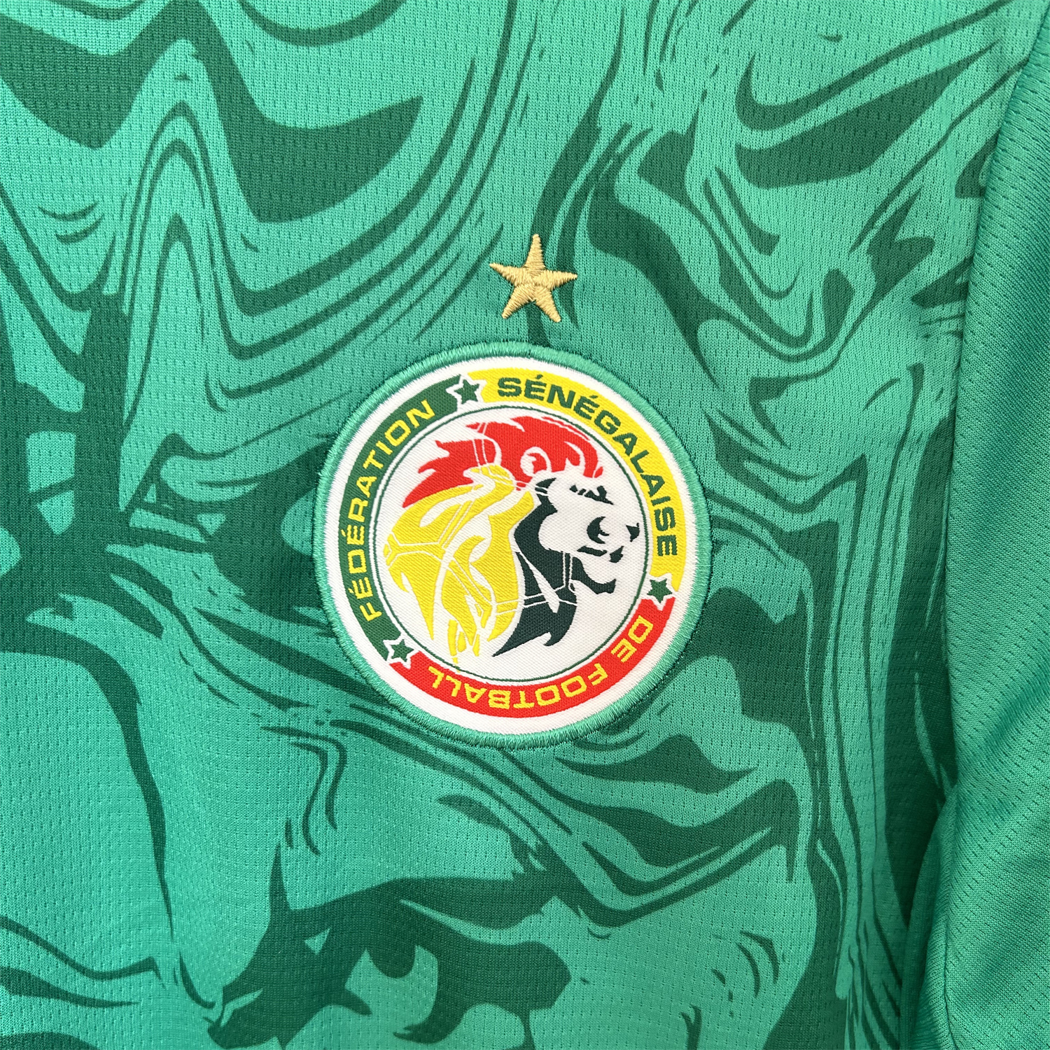 AlphaJersey-Senegal 25-26 Away Green Jersey - Fans Version