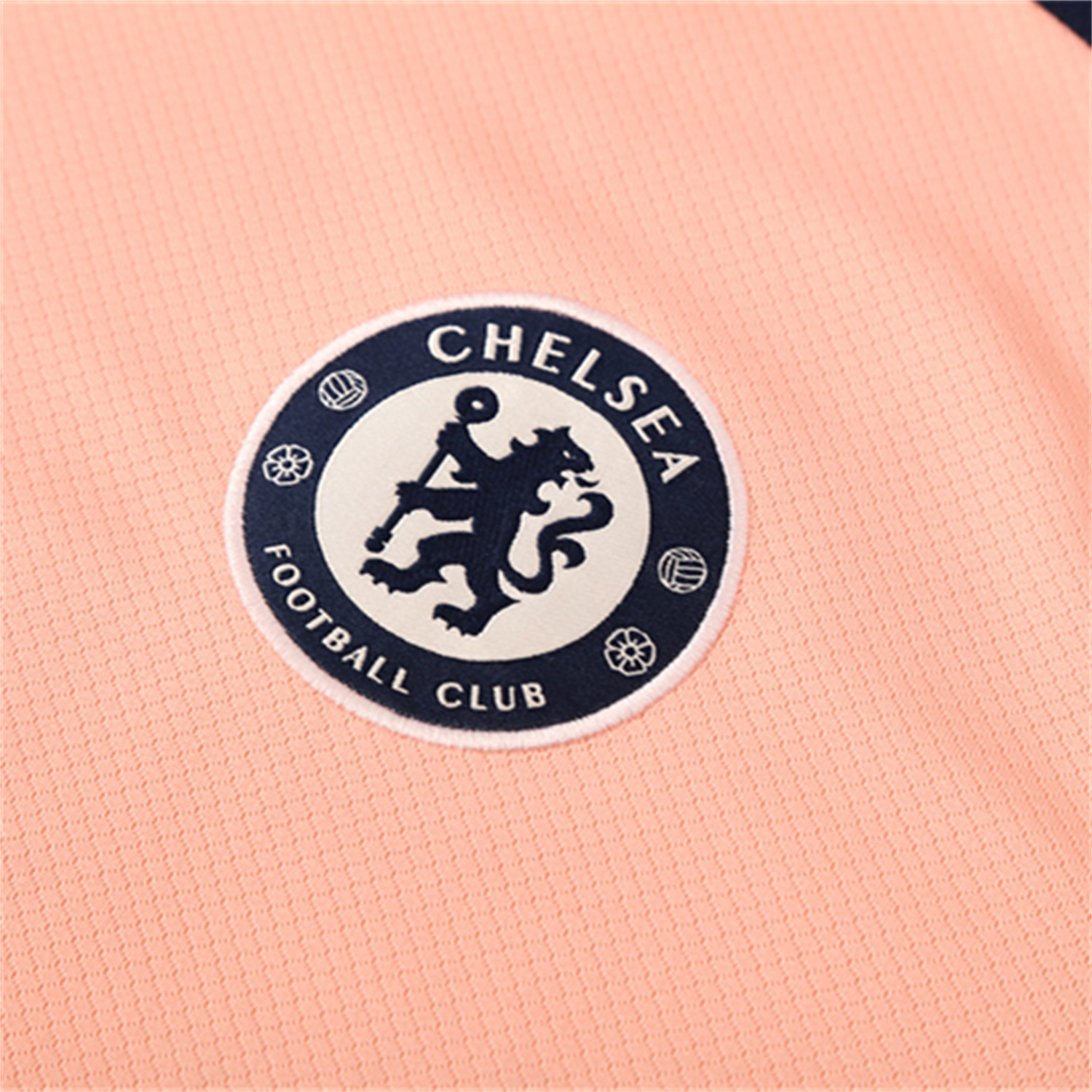 AlphaJersey-C.H.E.L.S.E.A 25-26 Kids Short-Sleeve Training Set - Pink top & Blue Shorts