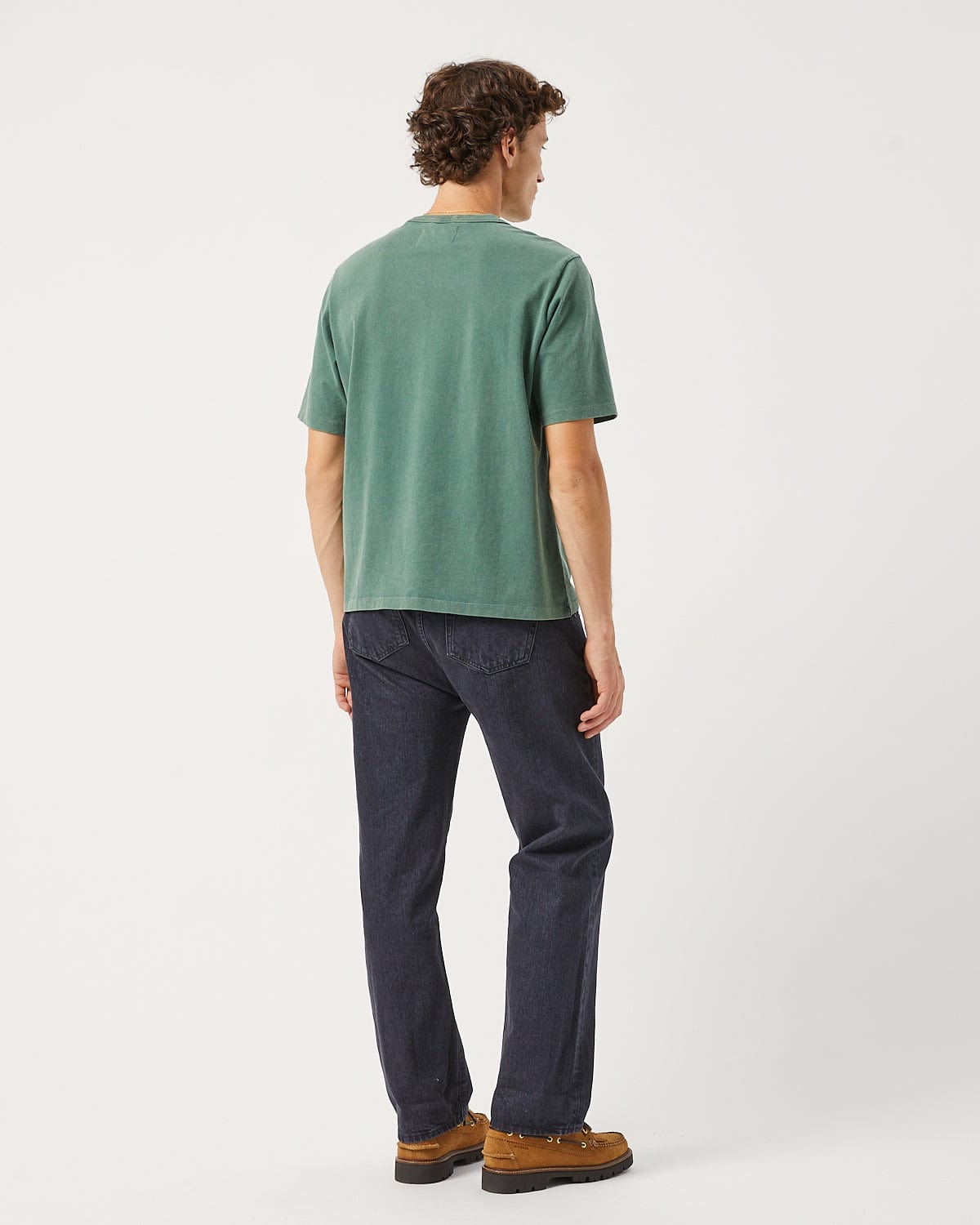 Garment Dye Tee - Alpine | Modern Menswear by yycbvcnbmmnbm