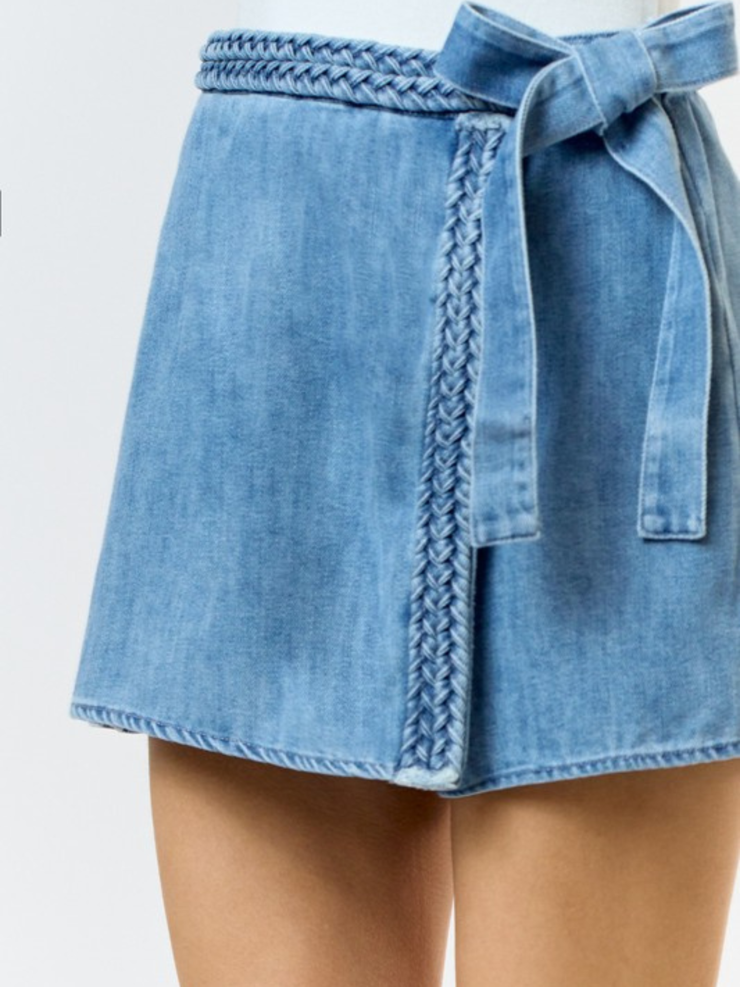 Braided Knot Skort | Elegant Women's Fashion by coolavocek