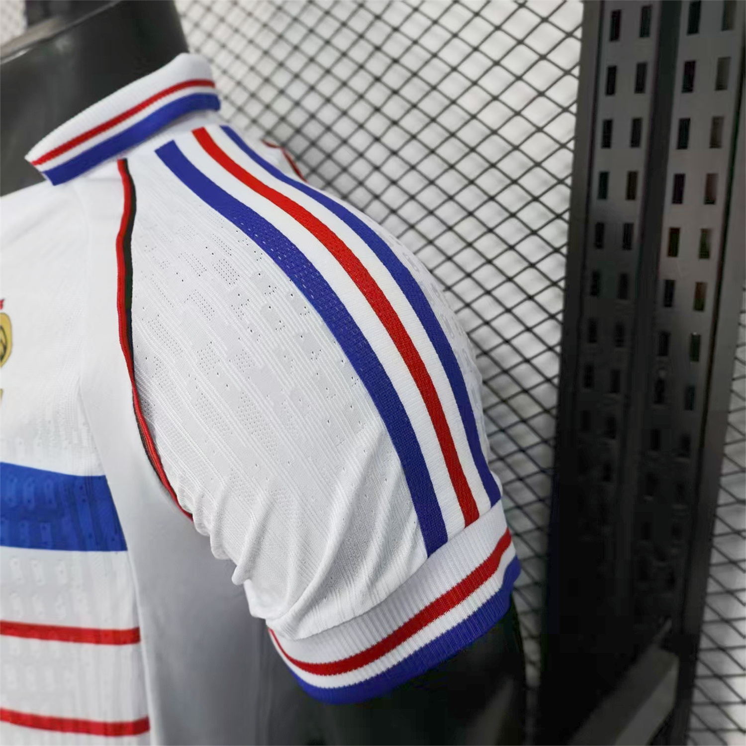AlphaJersey-Retro France 1998 Away White Jersey - Player Version