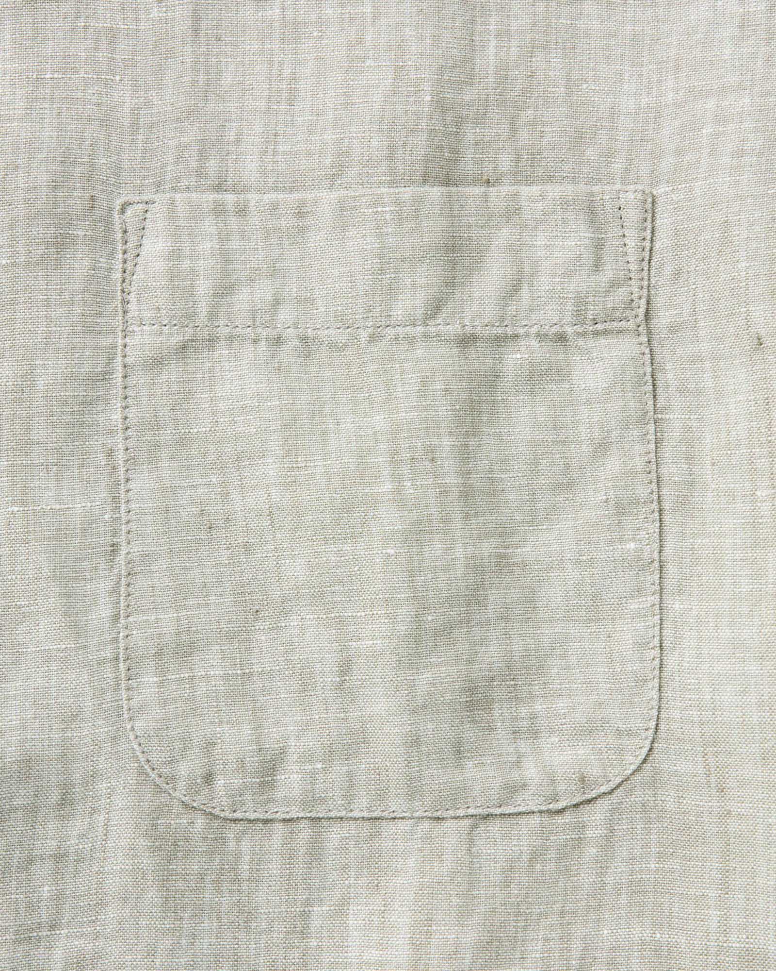 The Short Sleeve Jack in Sage Linen | Modern Menswear by yycbvcnbmmnbm