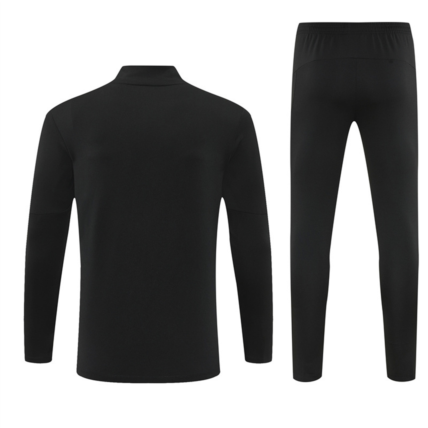 AlphaJersey-Manchester City 25-26 Long Sleeve Training Set - Black Top & Black Pants