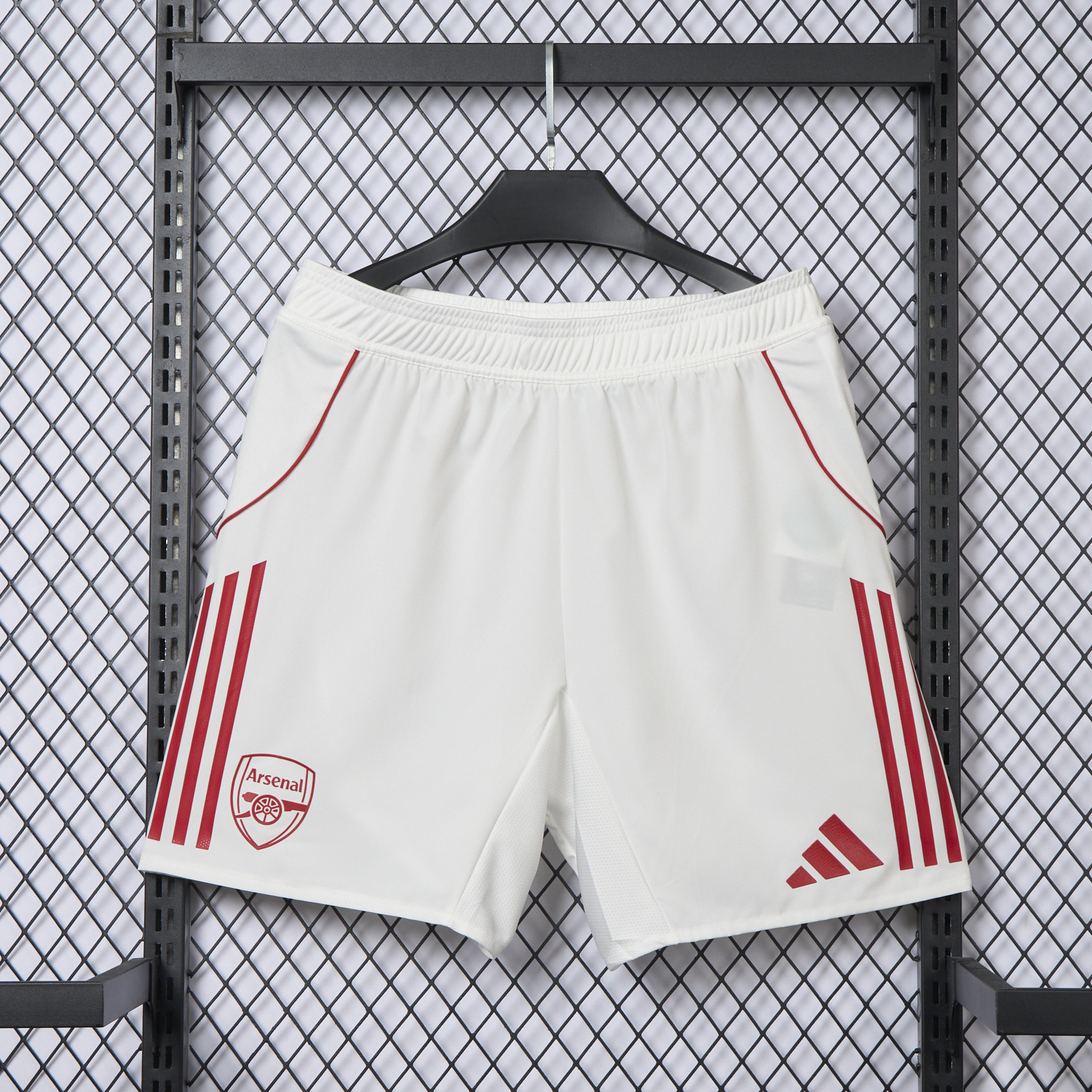 AlphaJersey-Arsenal 25-26 Home White Shorts - Player Version