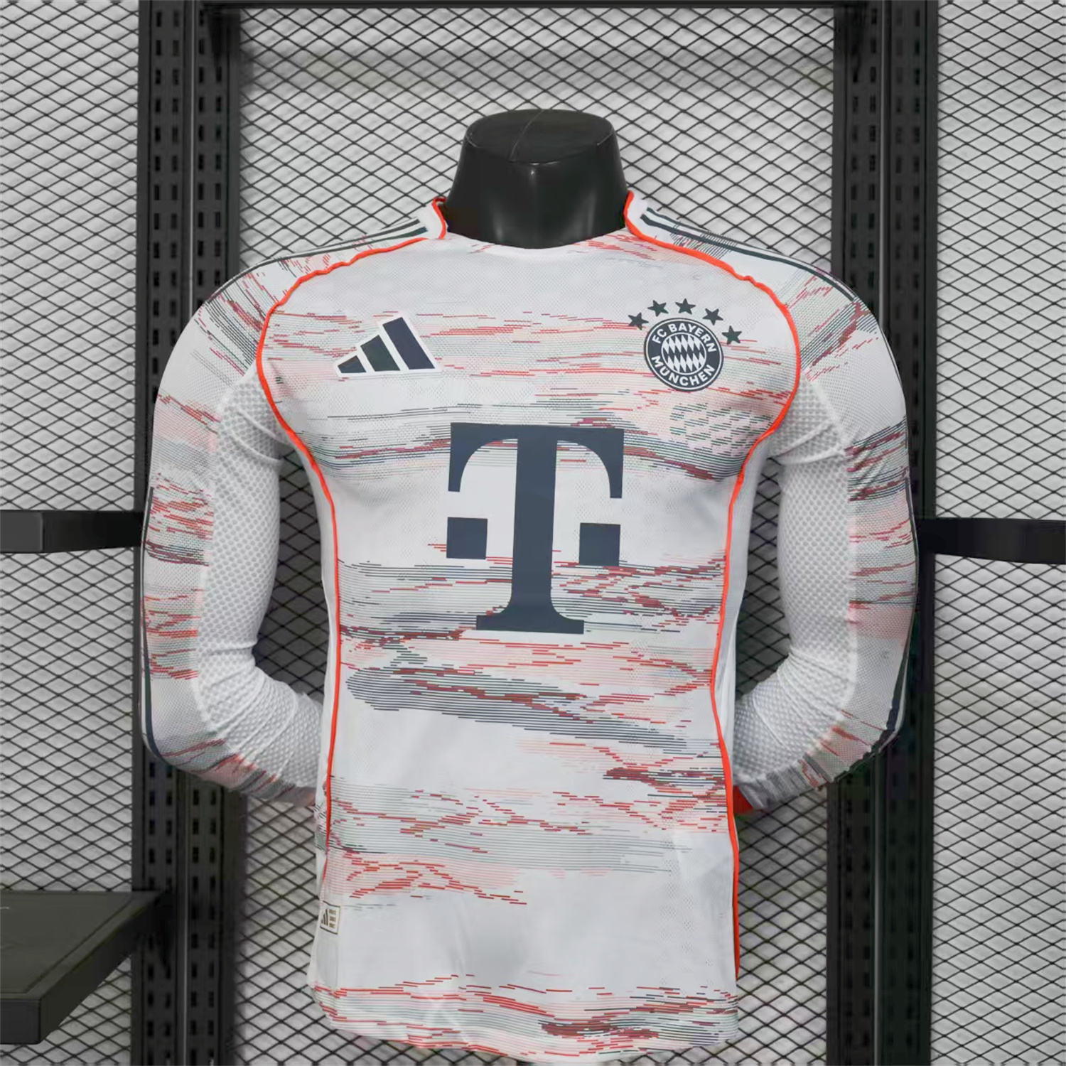 AlphaJersey-Bayern Munich 25-26 Away Long Sleeves Jersey - Player Version