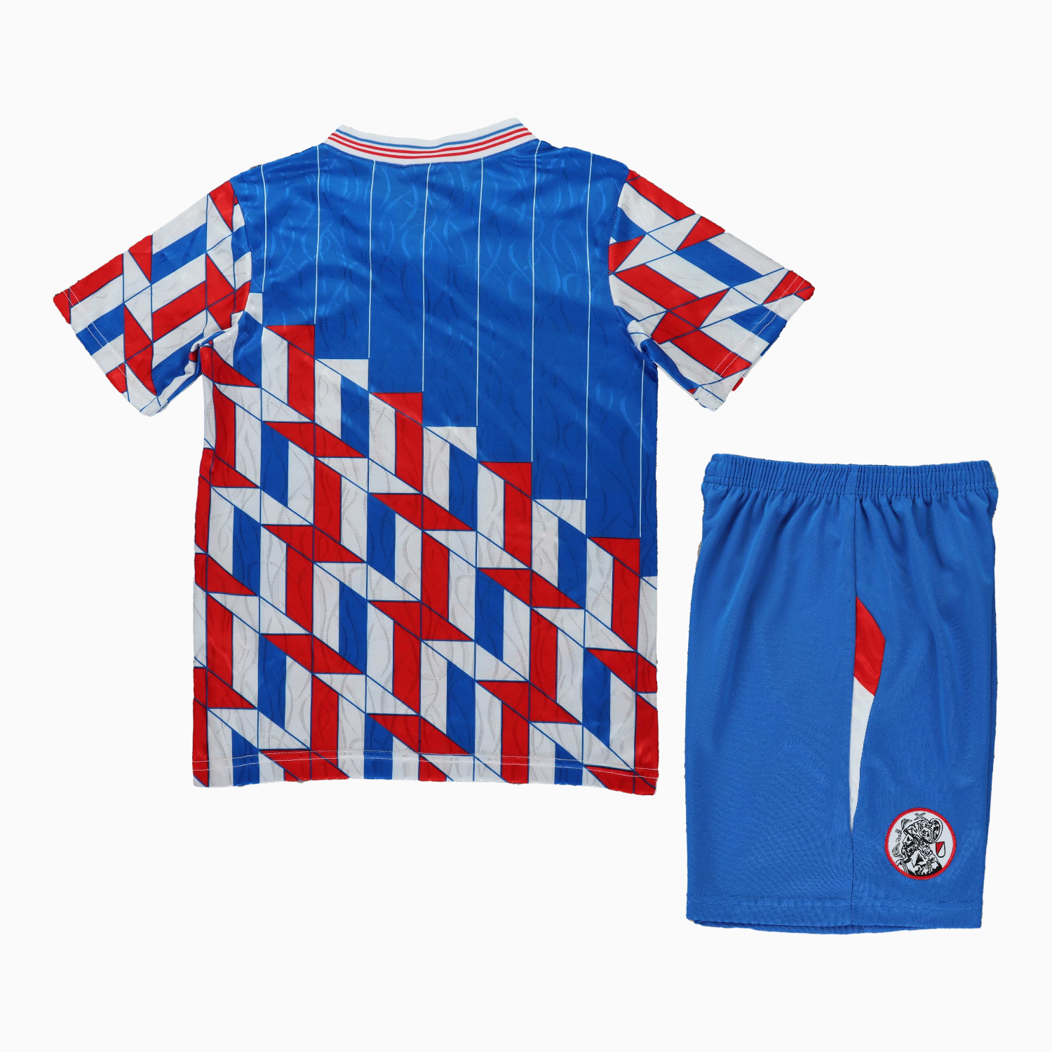 AlphaJersey-Retro Ajax 1989-90 Away Kids Kit