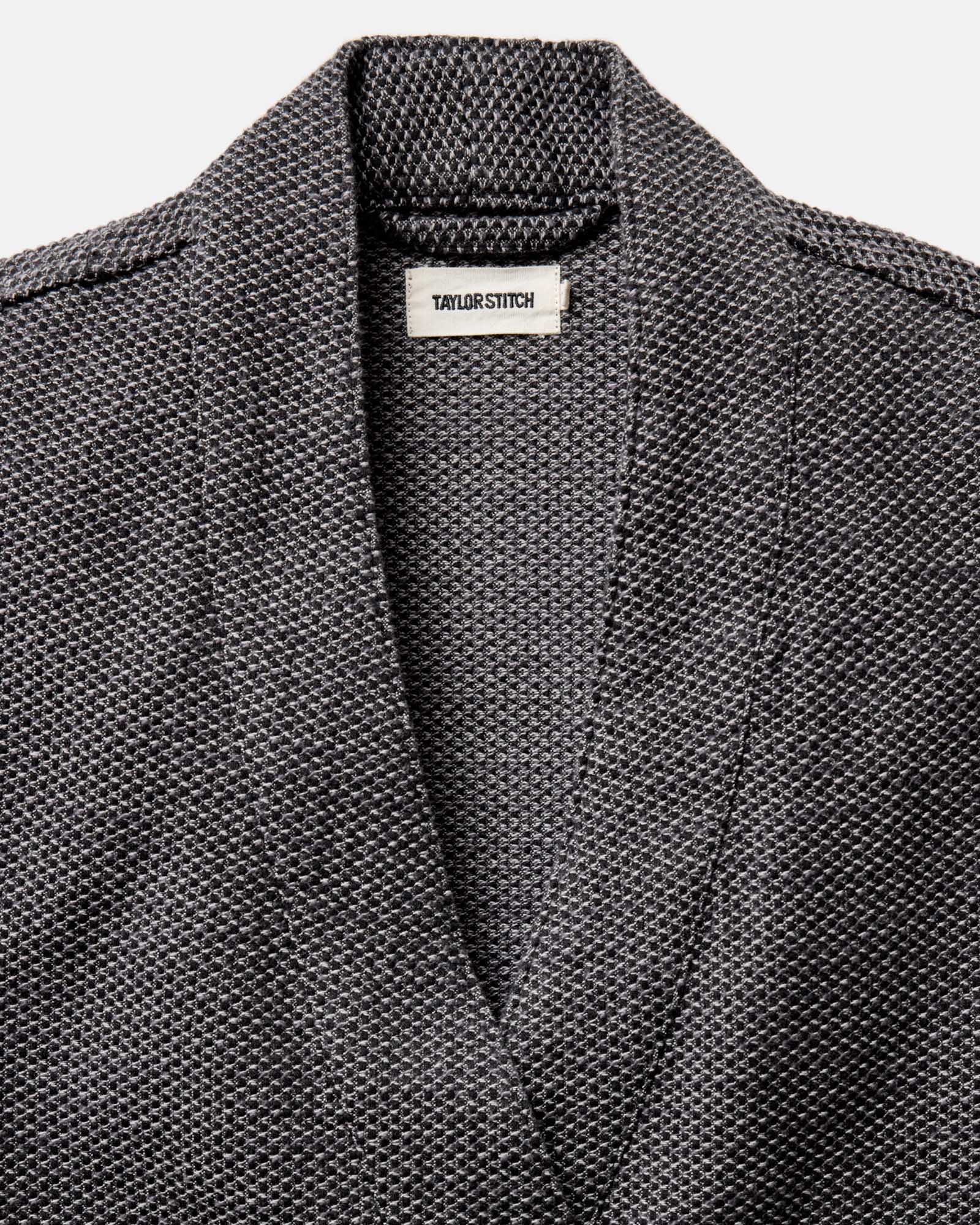 The Apres Robe in Charcoal Sashiko | Modern Menswear by yycbvcnbmmnbm