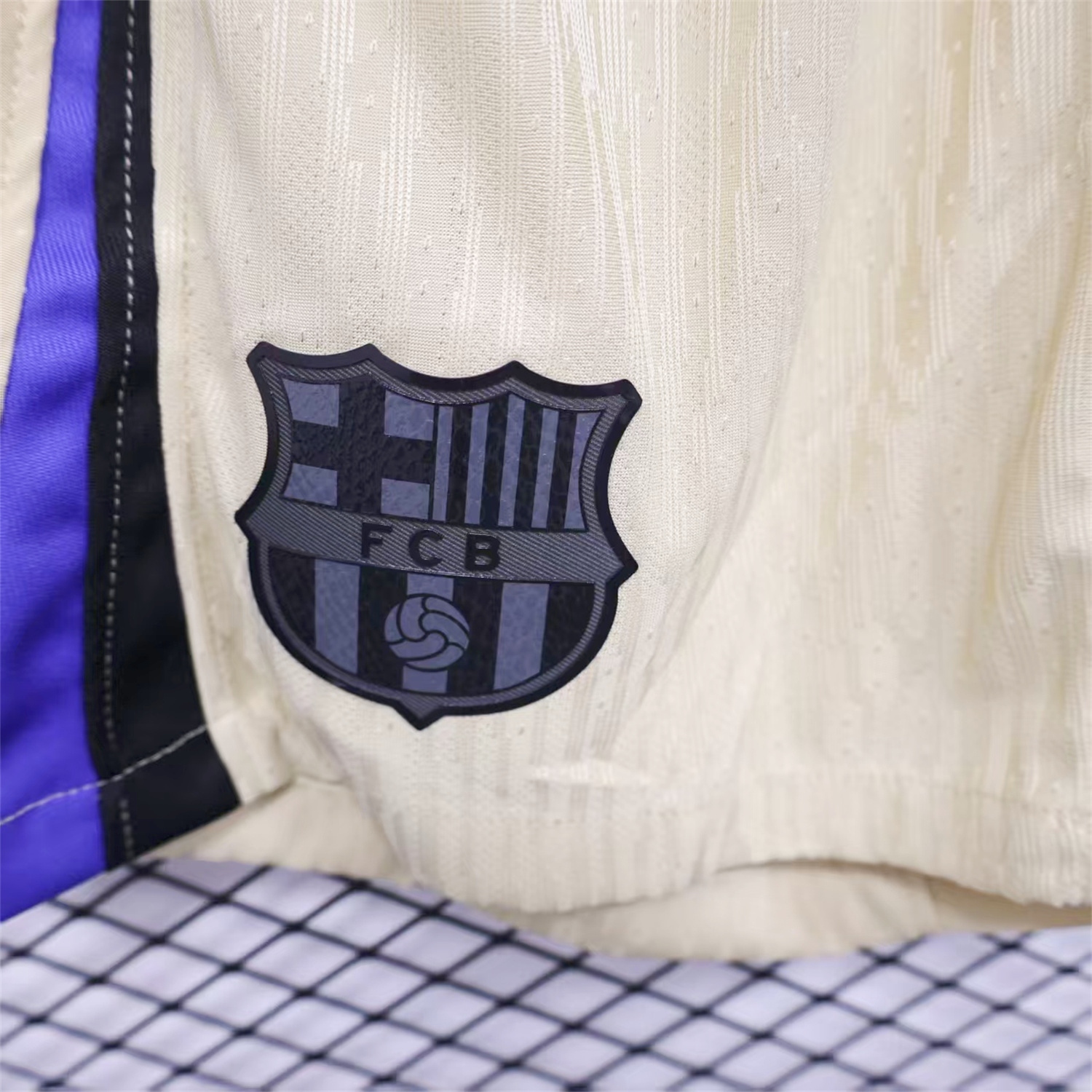 AlphaJersey-Barcelona 25-26 Away Yellow Shorts - Player Version