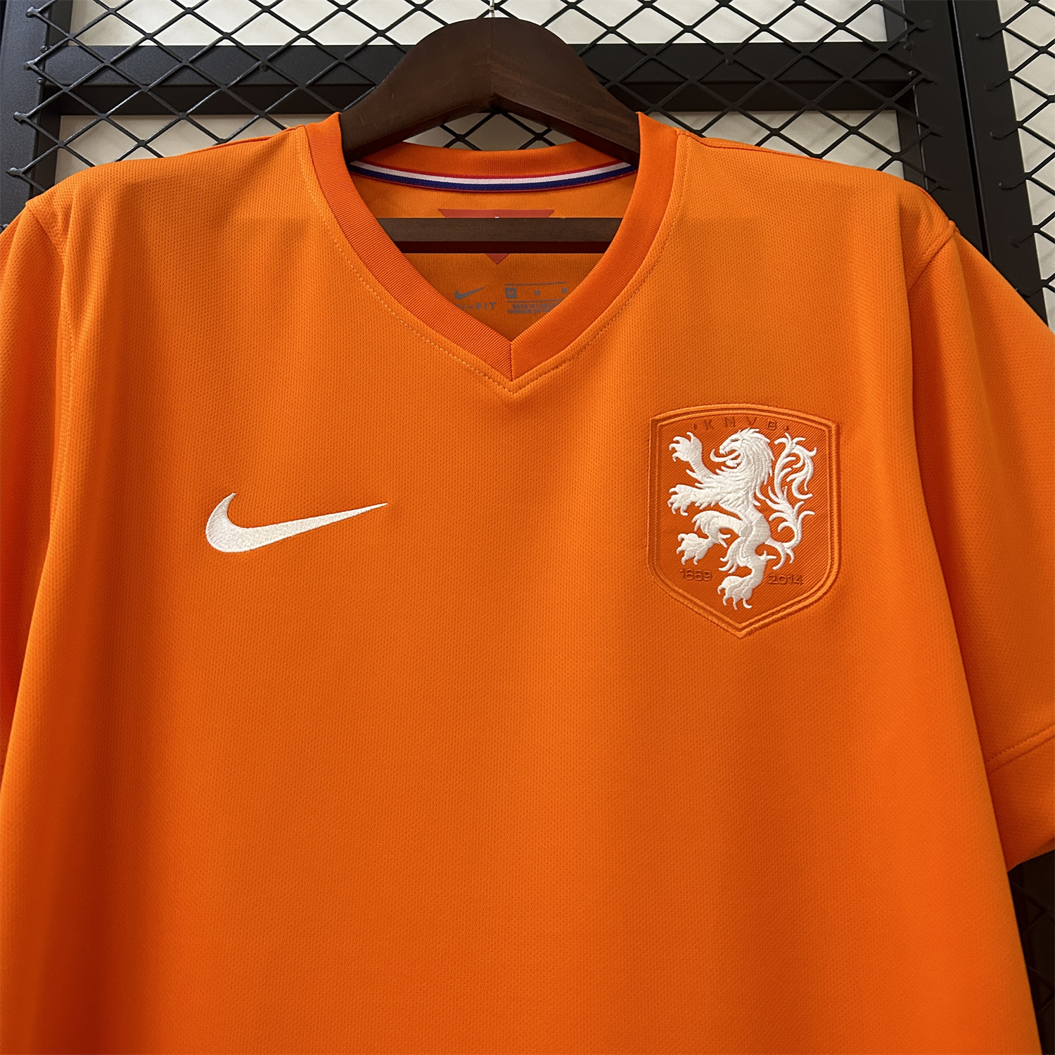 AlphaJersey-Retro Netherlands 2014 Home Jersey