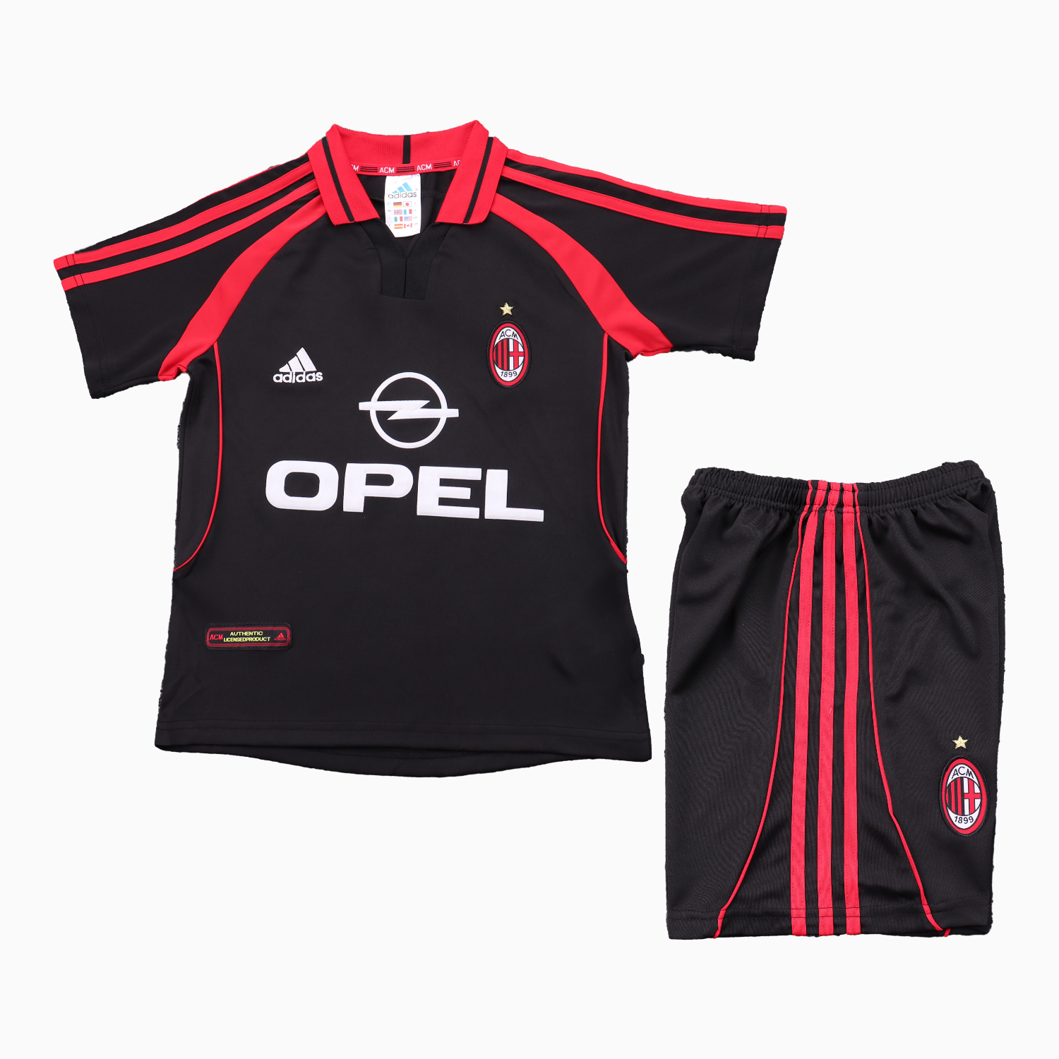 AlphaJersey-Retro AC Milan 2000-01 Third Kids Kit