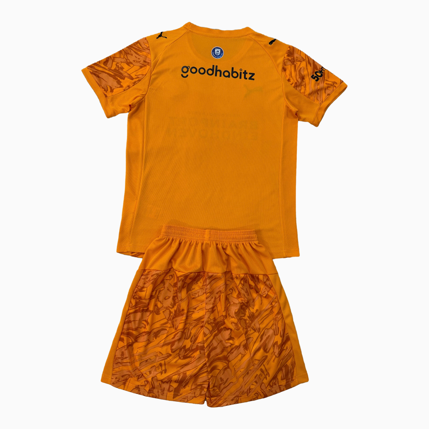 AlphaJersey-PSV Eindhoven 25-26 Orange Goalkeeper Kids Kit
