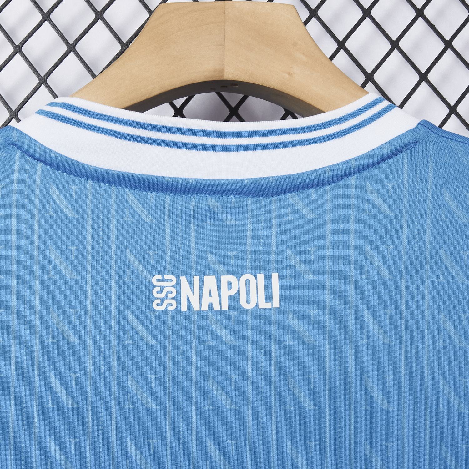 AlphaJersey-Napoli 25-26 European Home Blue Jersey - Fans Version