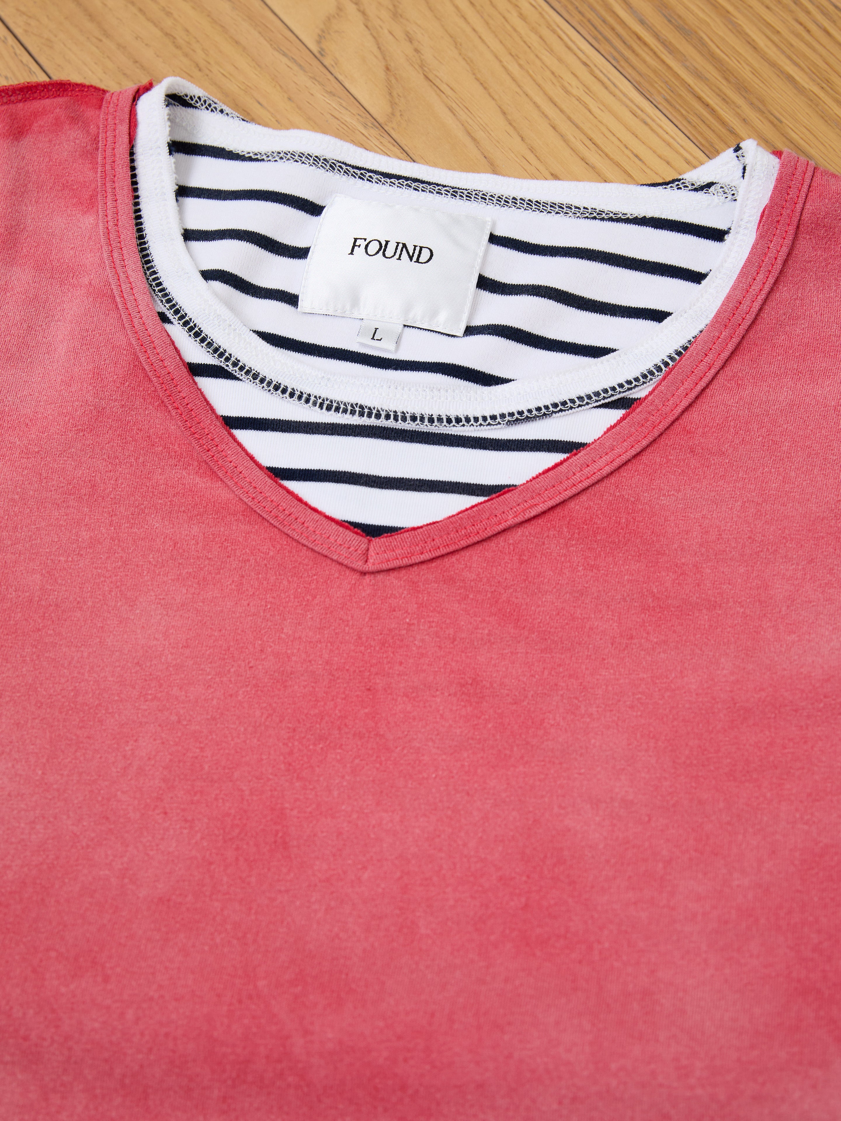Double Layer LS Tee | Modern Menswear by yycbvcnbmmnbm