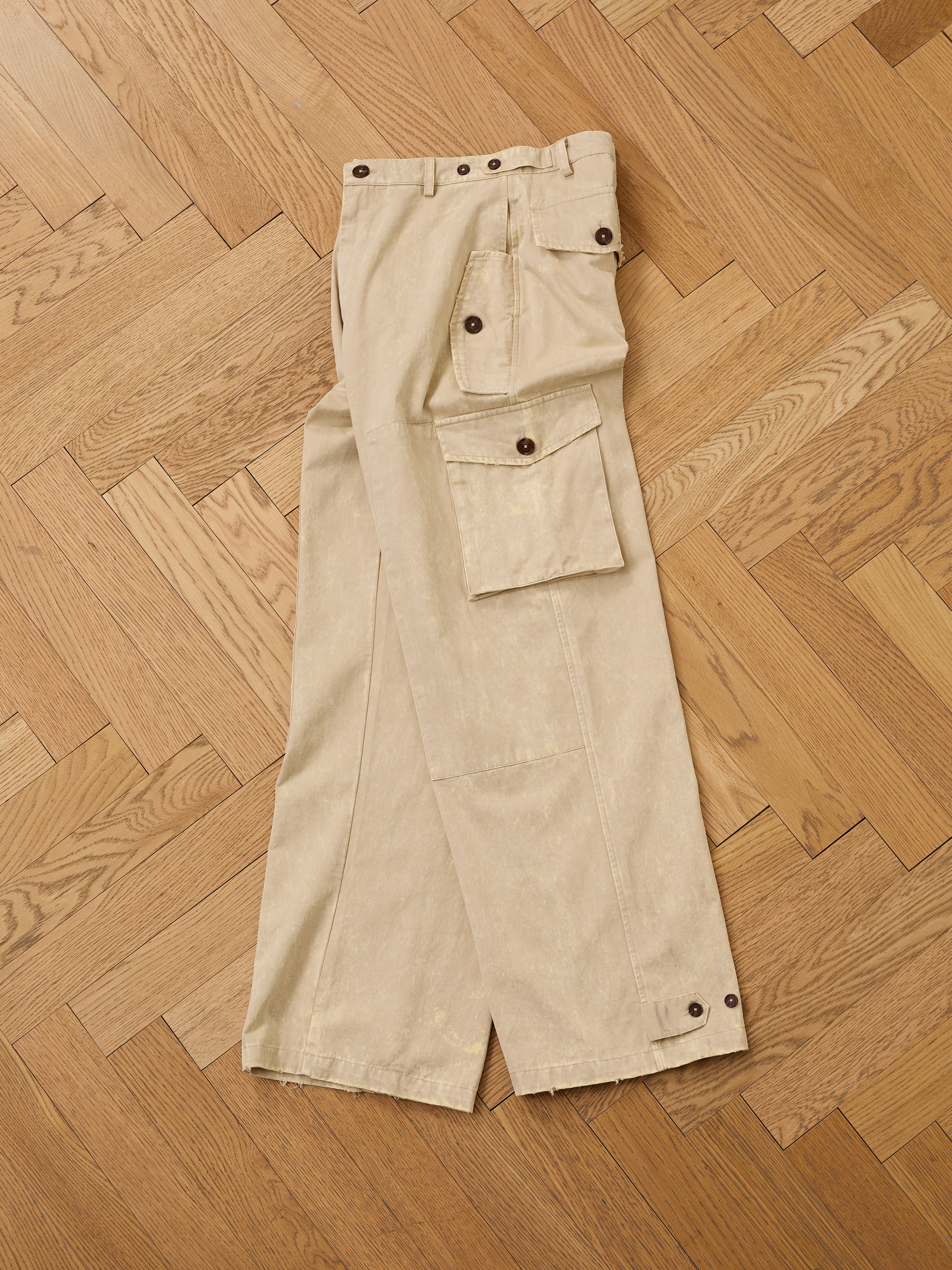 Utility Herringbone Paneled Pants | Modern Menswear by yycbvcnbmmnbm