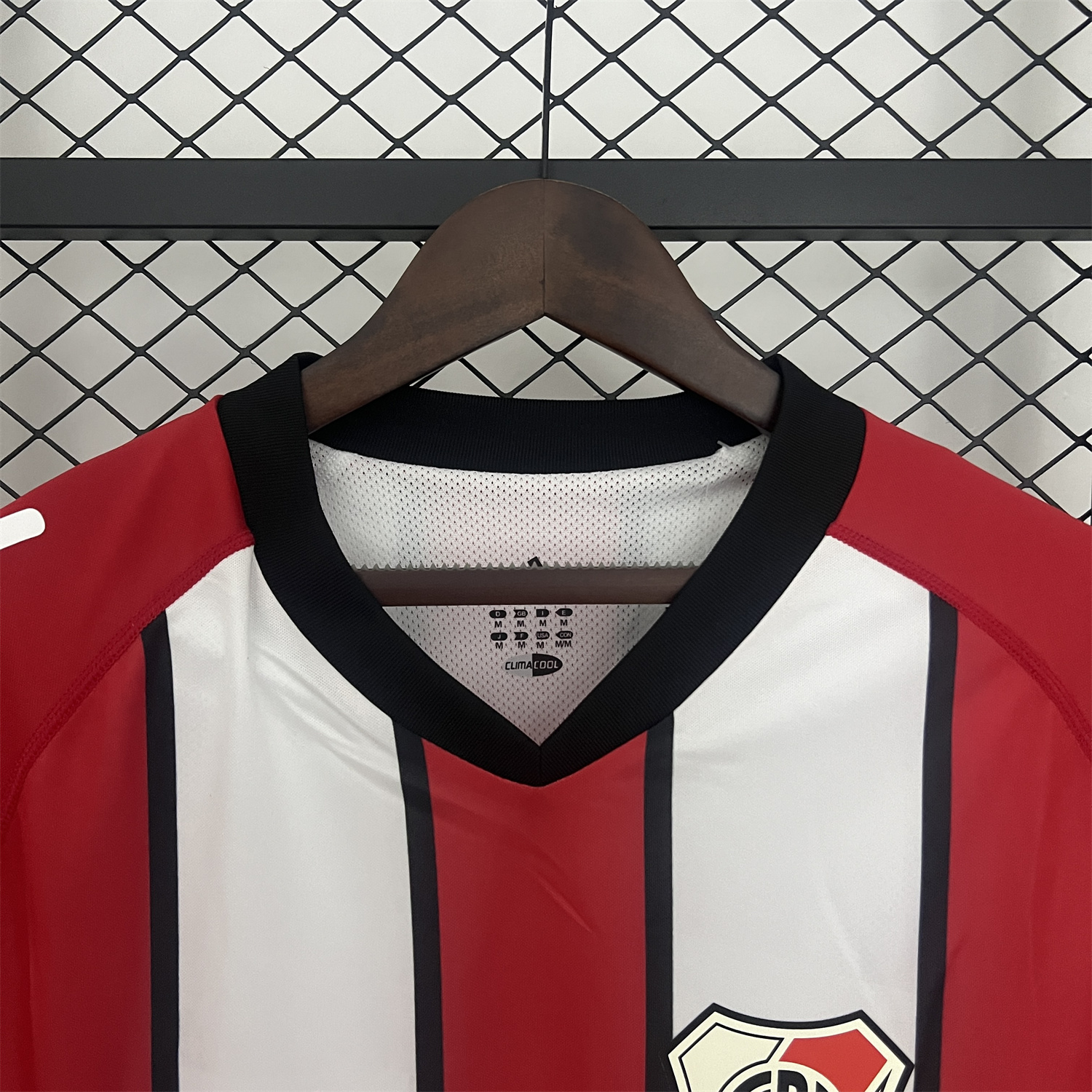 AlphaJersey-Retro River Plate 2003-04 Away Long Sleeves Jersey