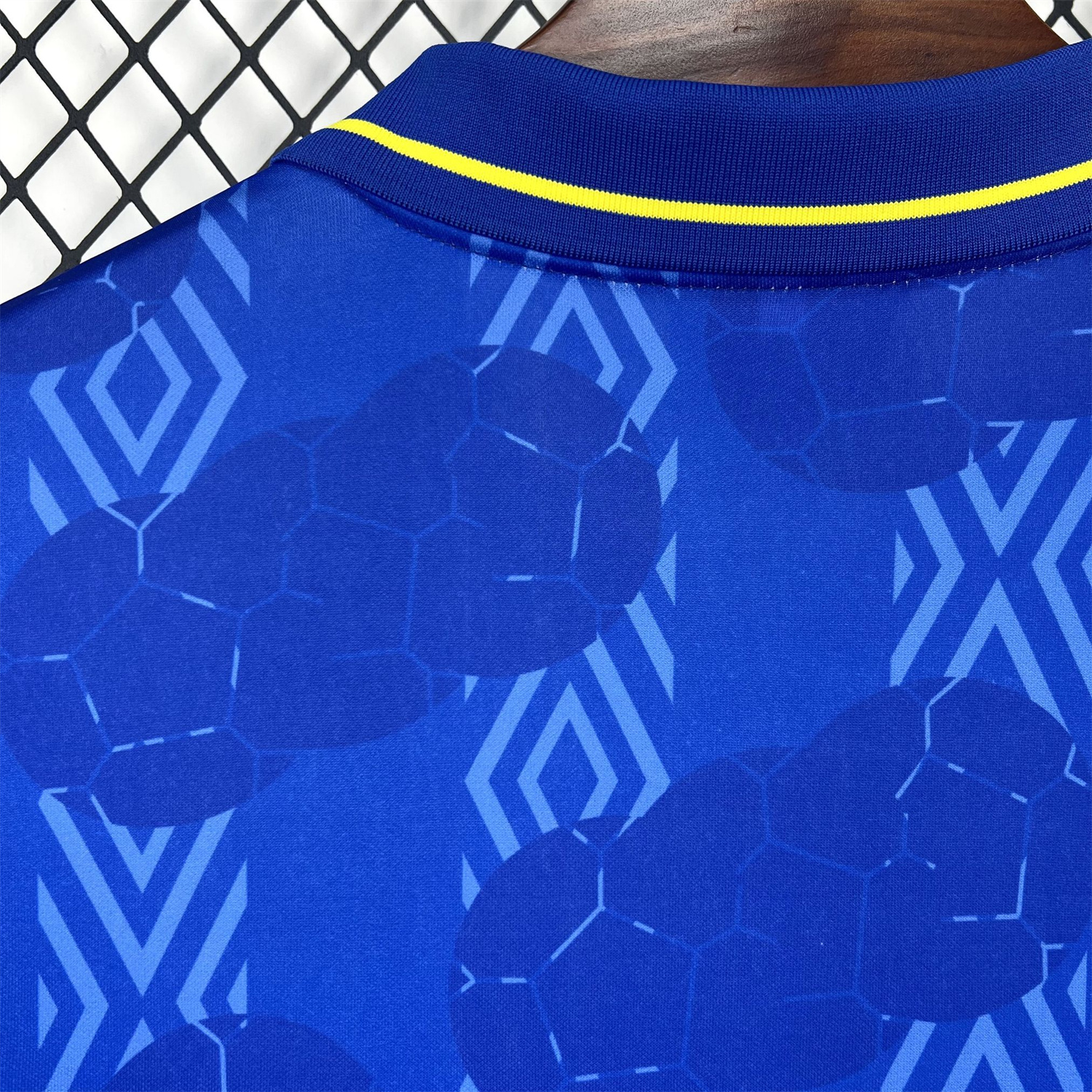 AlphaJersey-Retro Colombia 1994 Away Long Sleeves Jersey